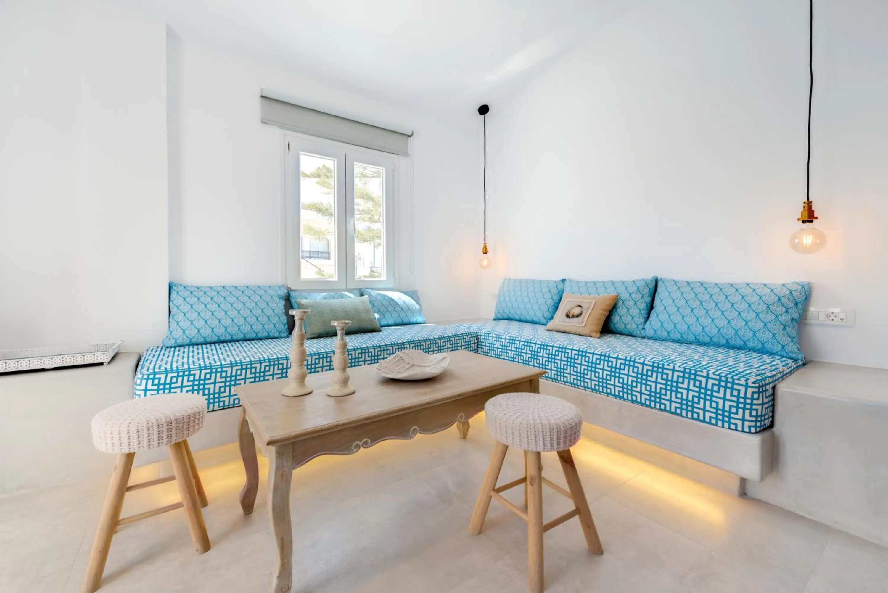 Living room in Emerald Collection Suites