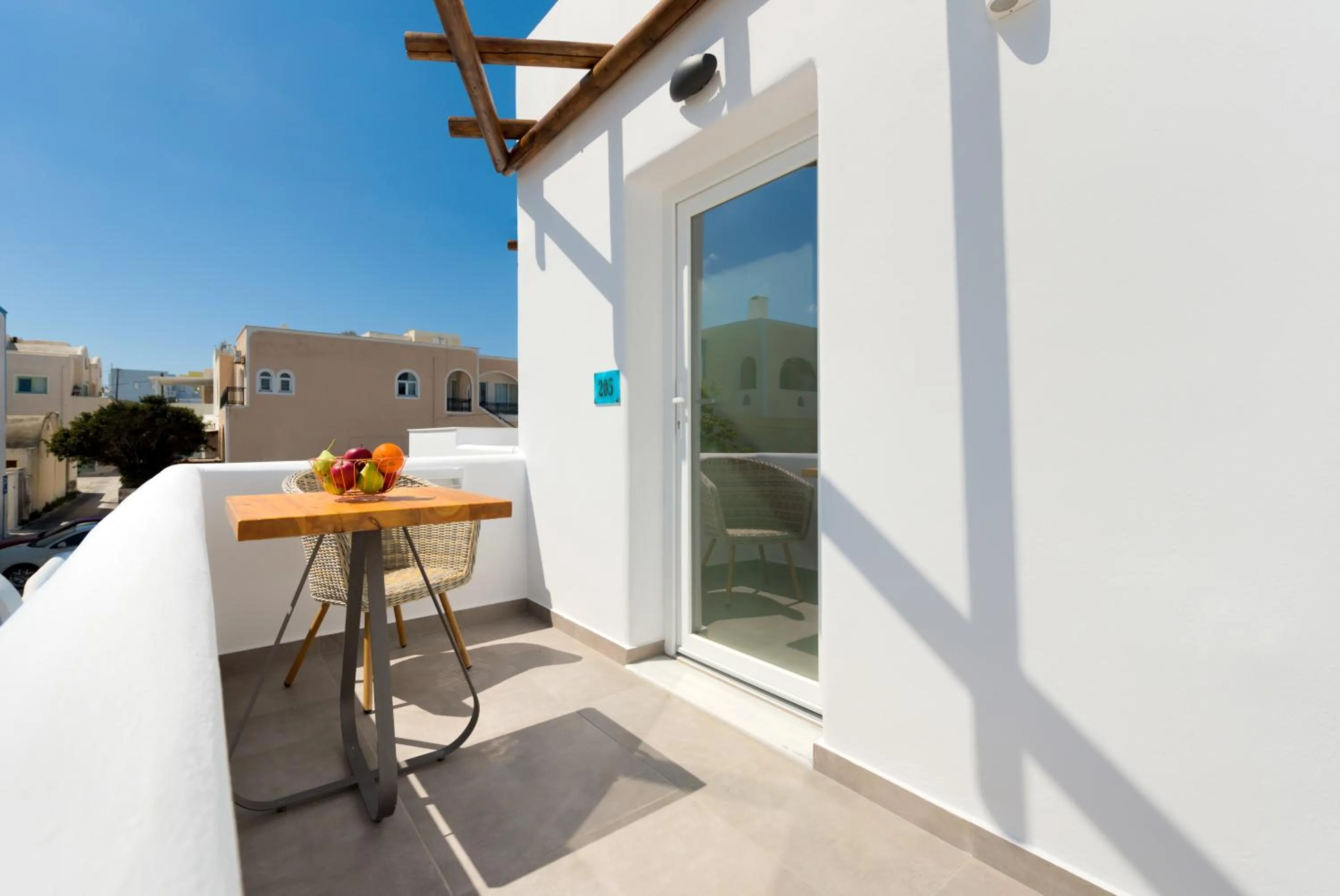 Patio in Emerald Collection Suites