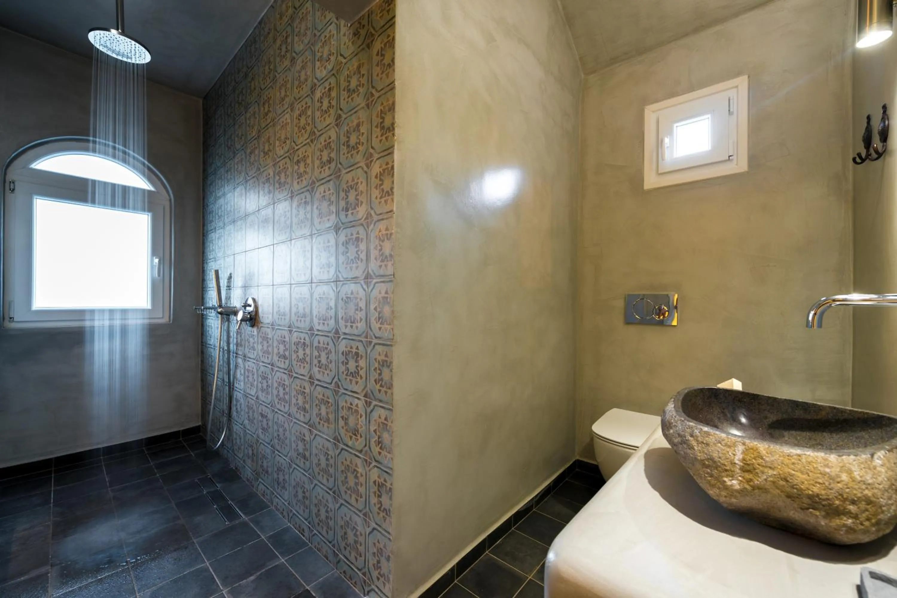 Shower in Emerald Collection Suites