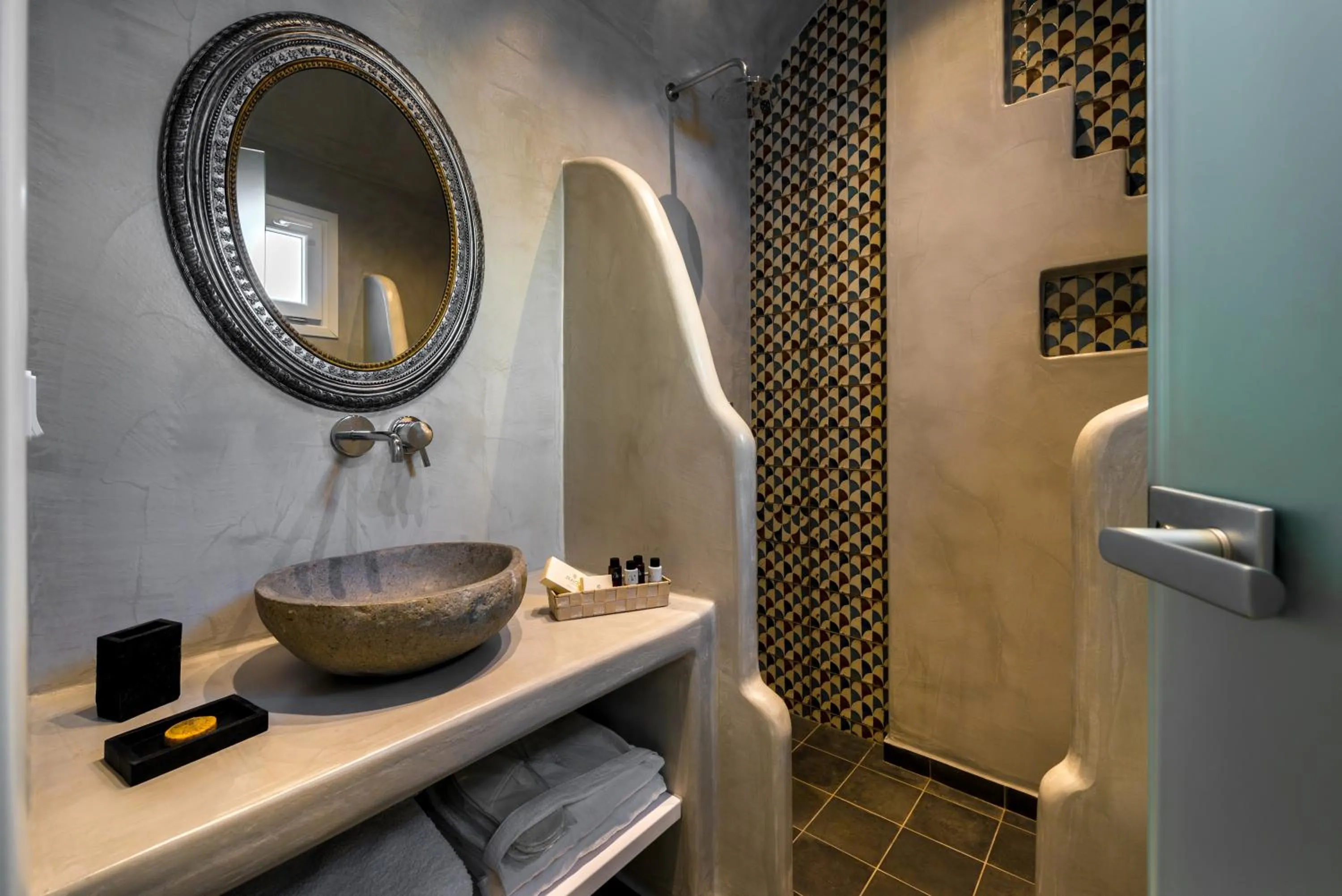 Shower in Emerald Collection Suites