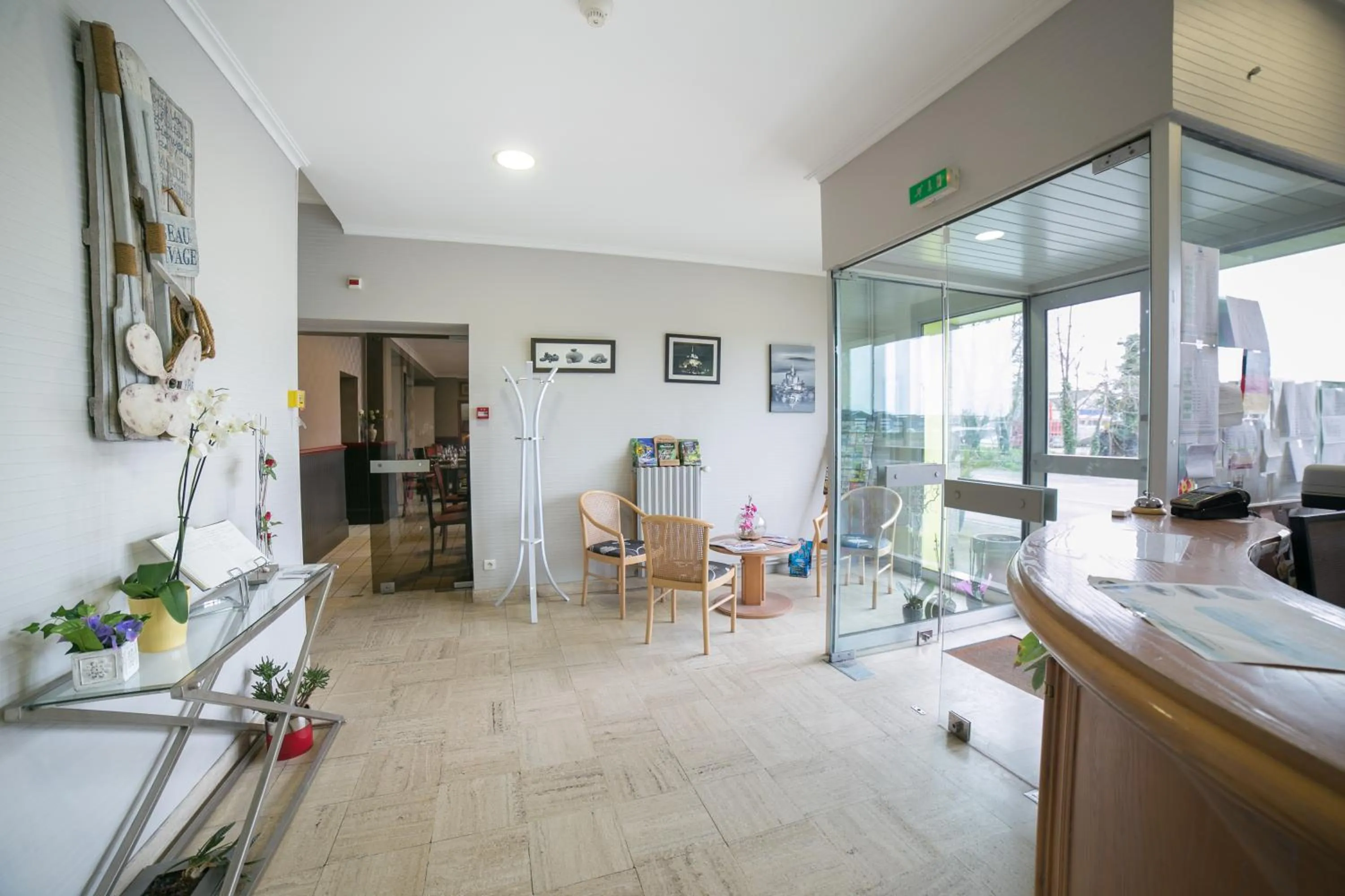 Lobby or reception in Hotel Beau Rivage