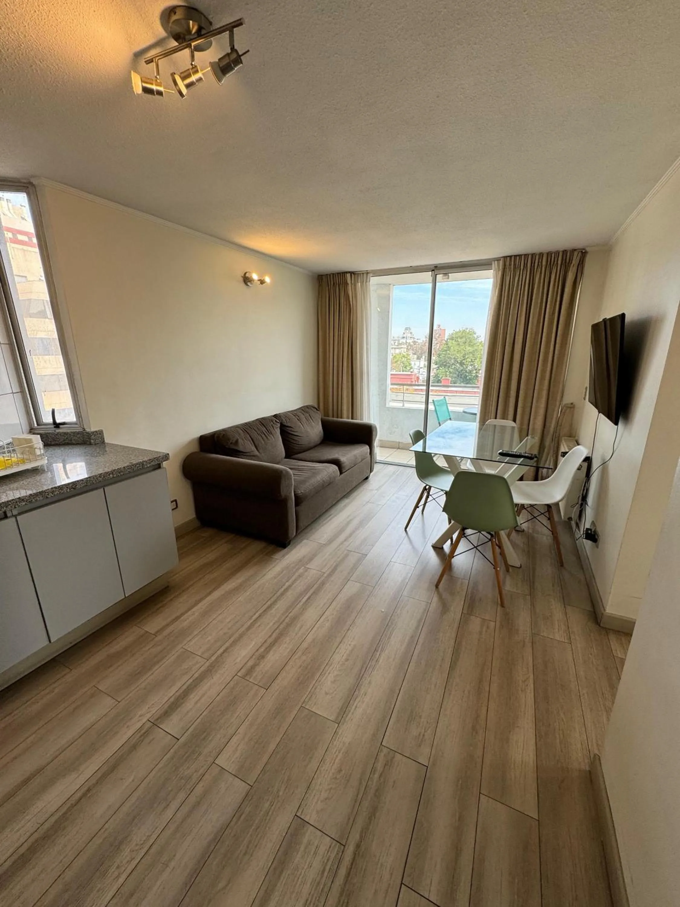 Living room in Apart Lyon Suite