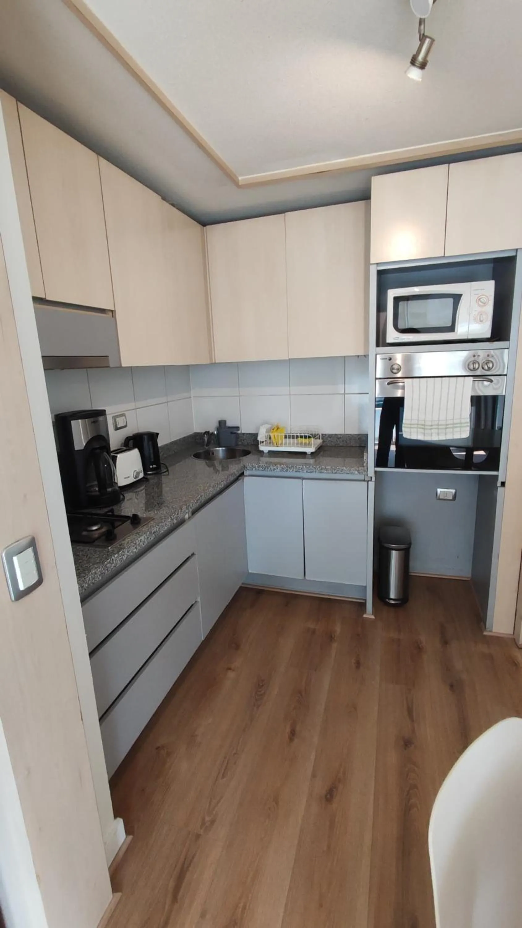 Kitchen or kitchenette in Apart Lyon Suite