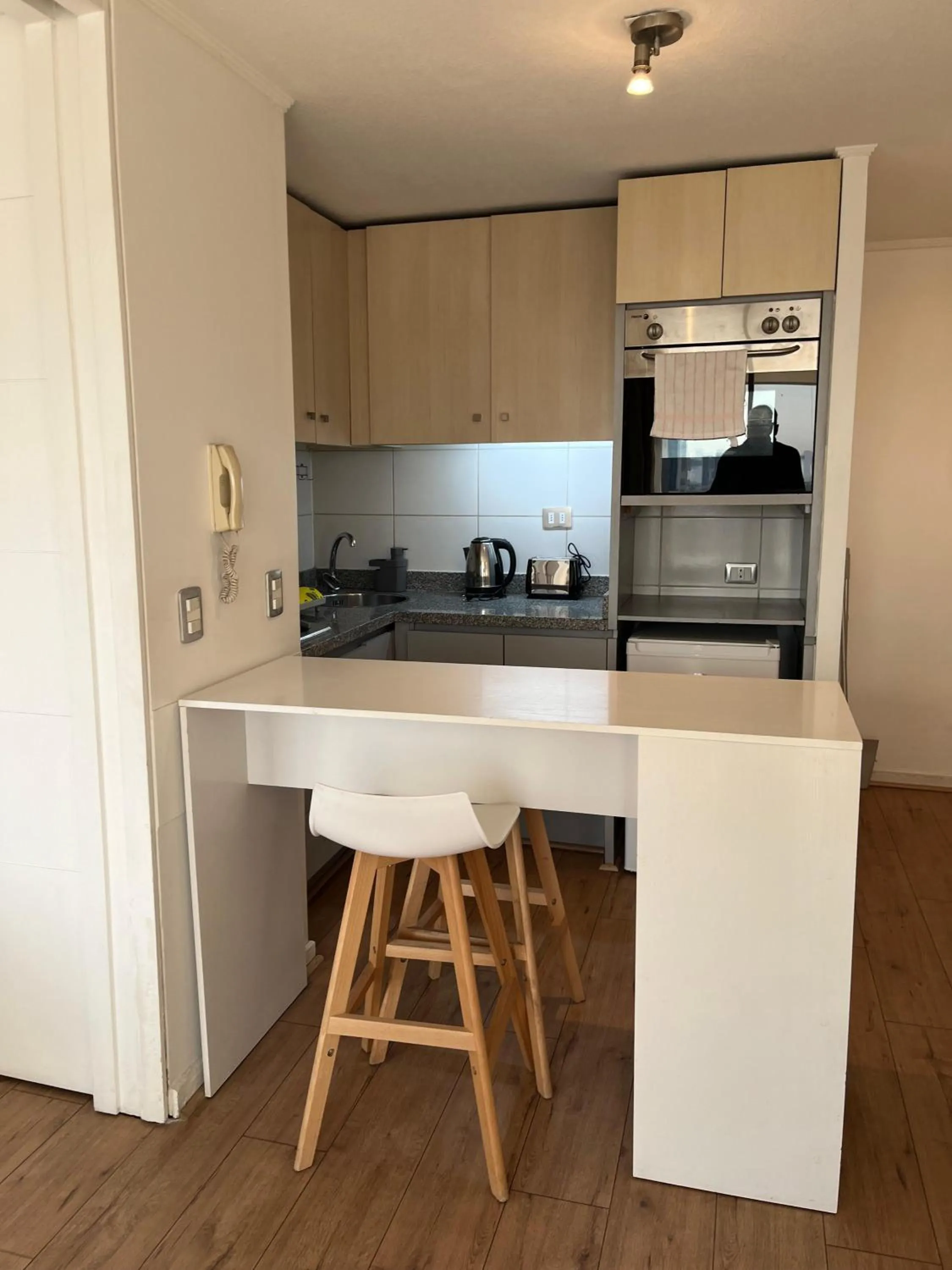 Kitchen or kitchenette in Apart Lyon Suite