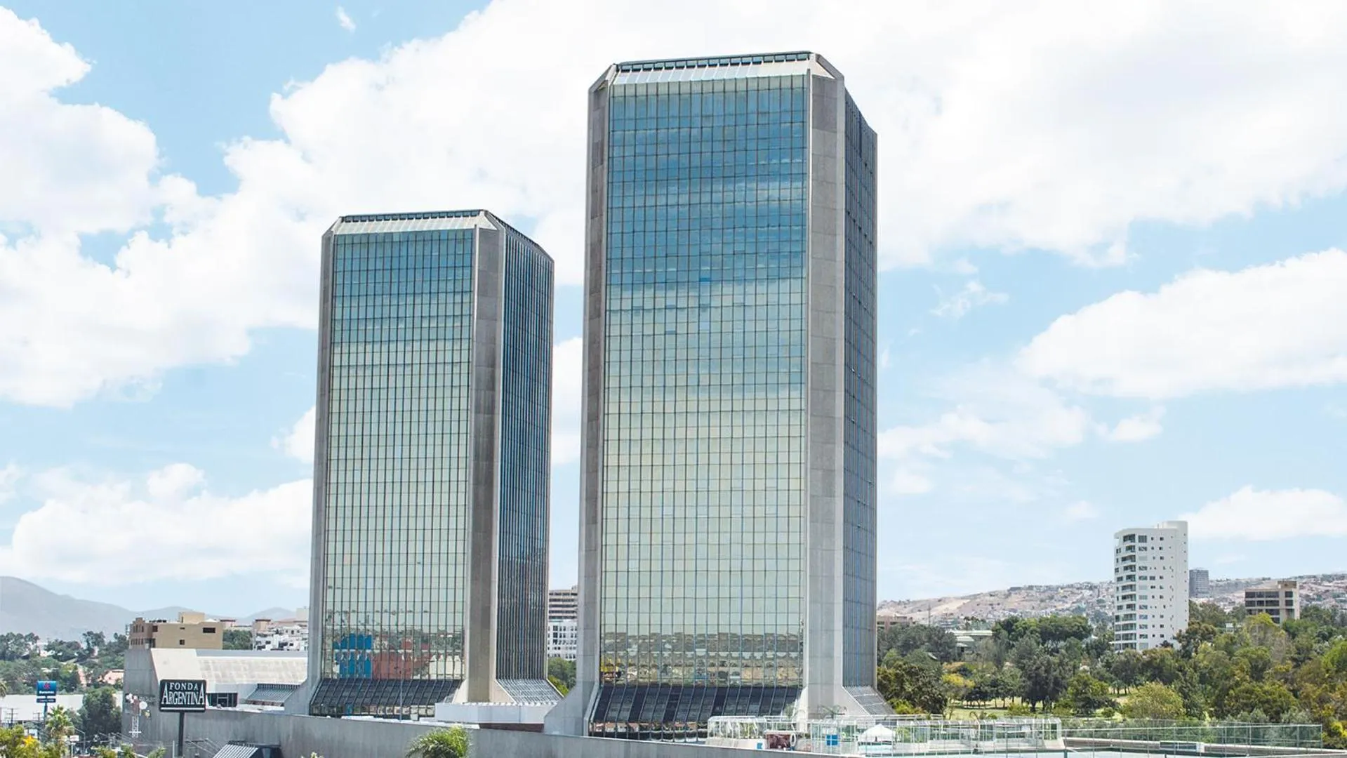 Facade/entrance in Grand Hotel Tijuana