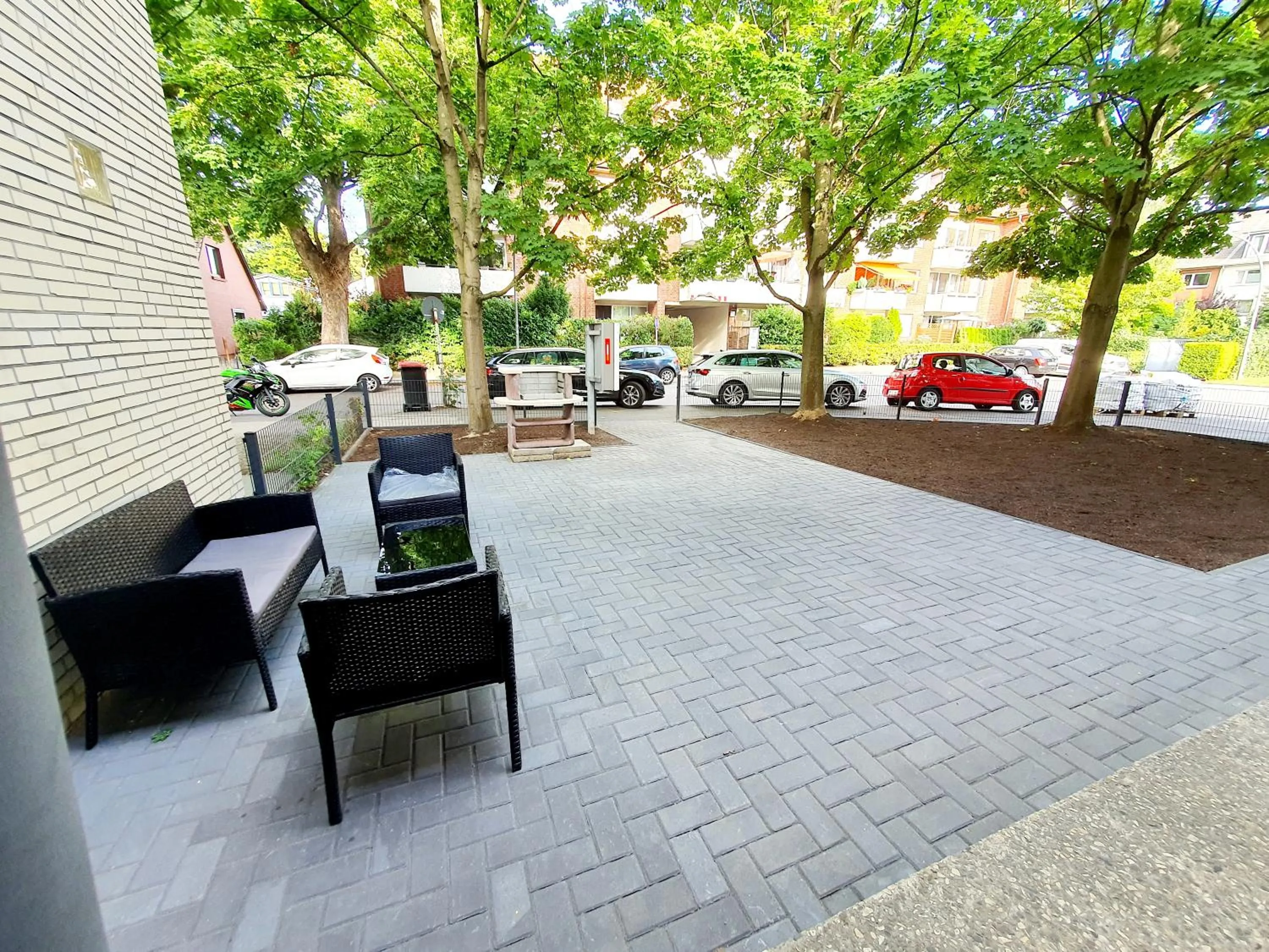 BBQ facilities in Pionier Hotel Hamburg Wandsbek