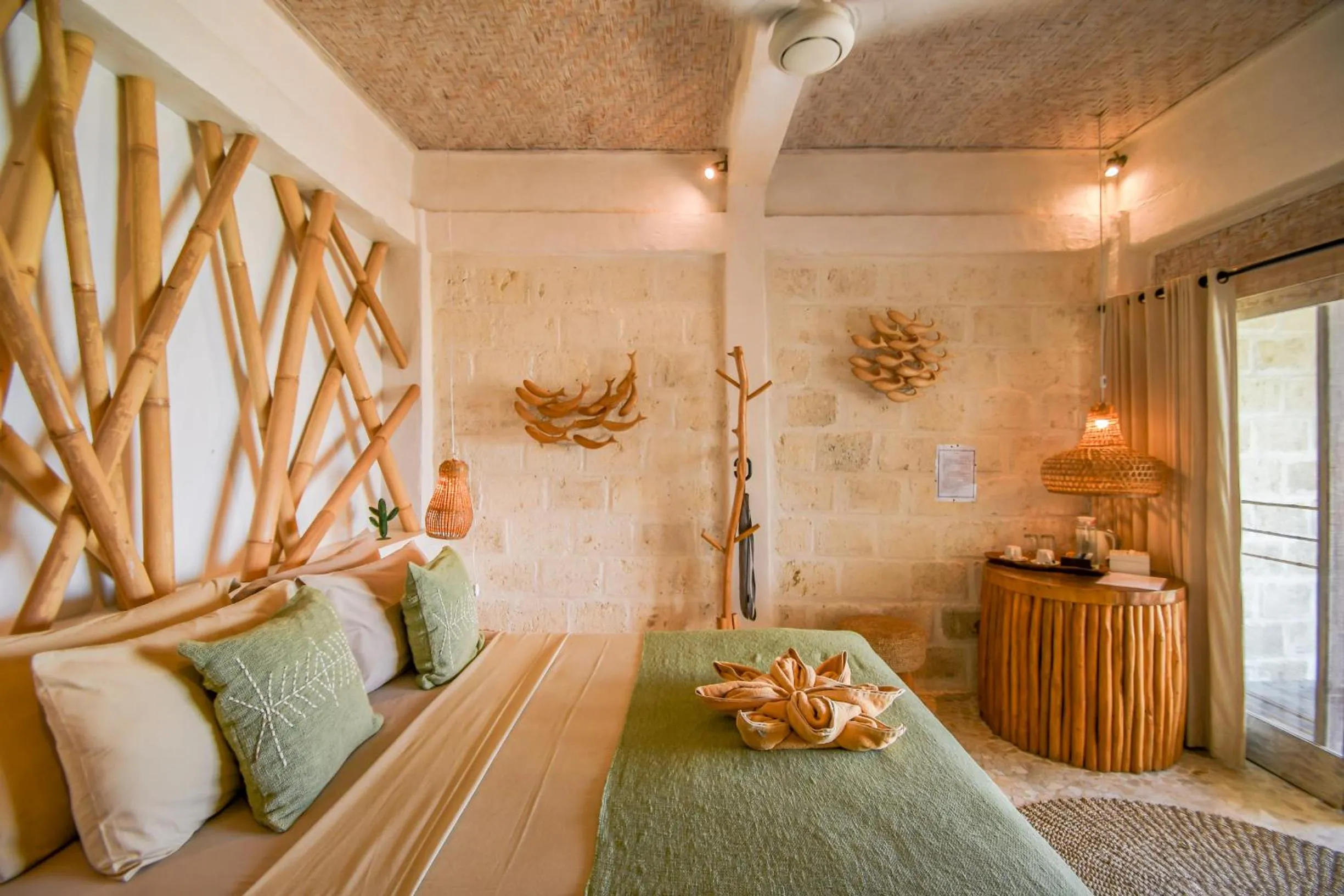 Bed in Le Cliff Bali