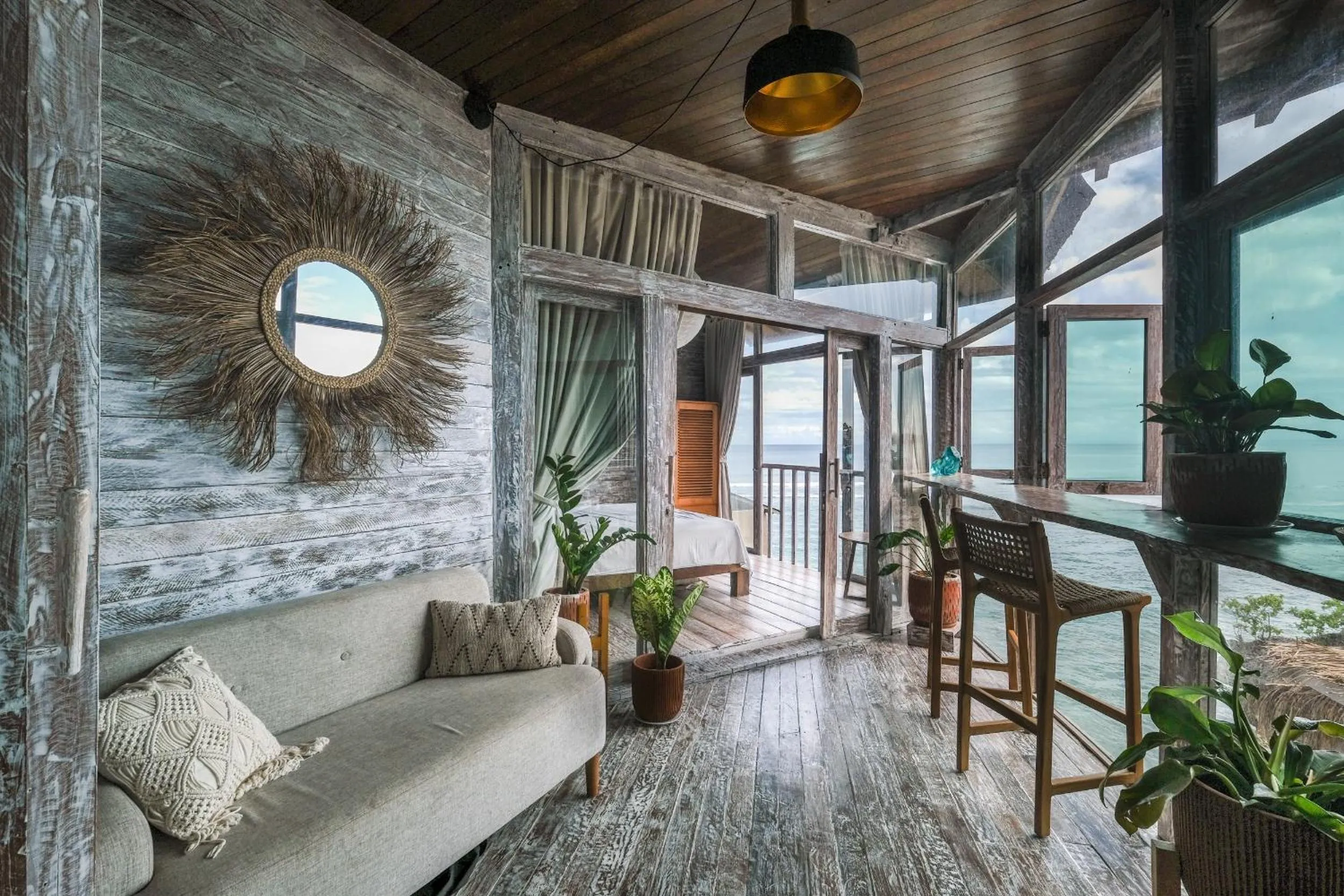 Living room in Le Cliff Bali