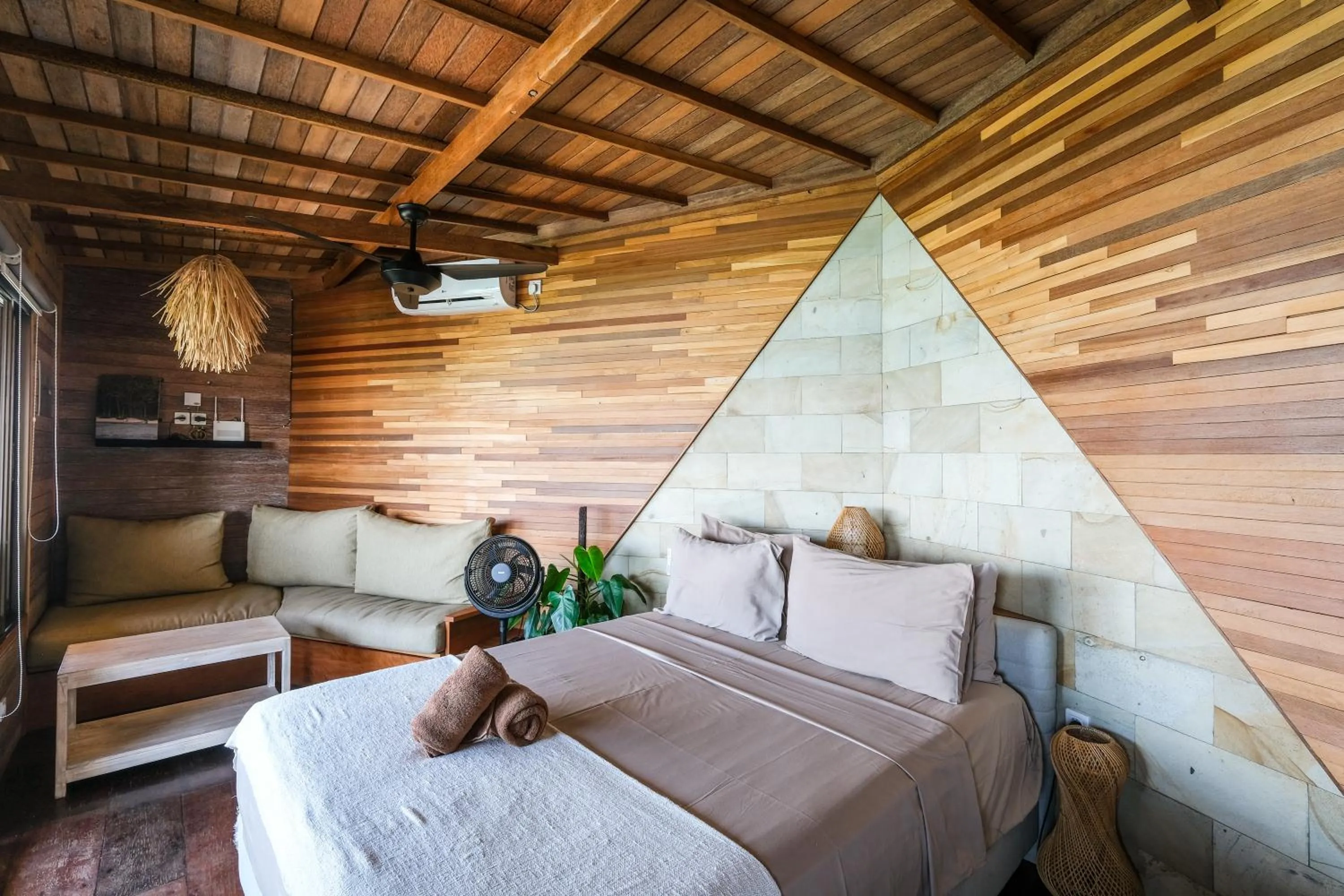 Bed in Le Cliff Bali