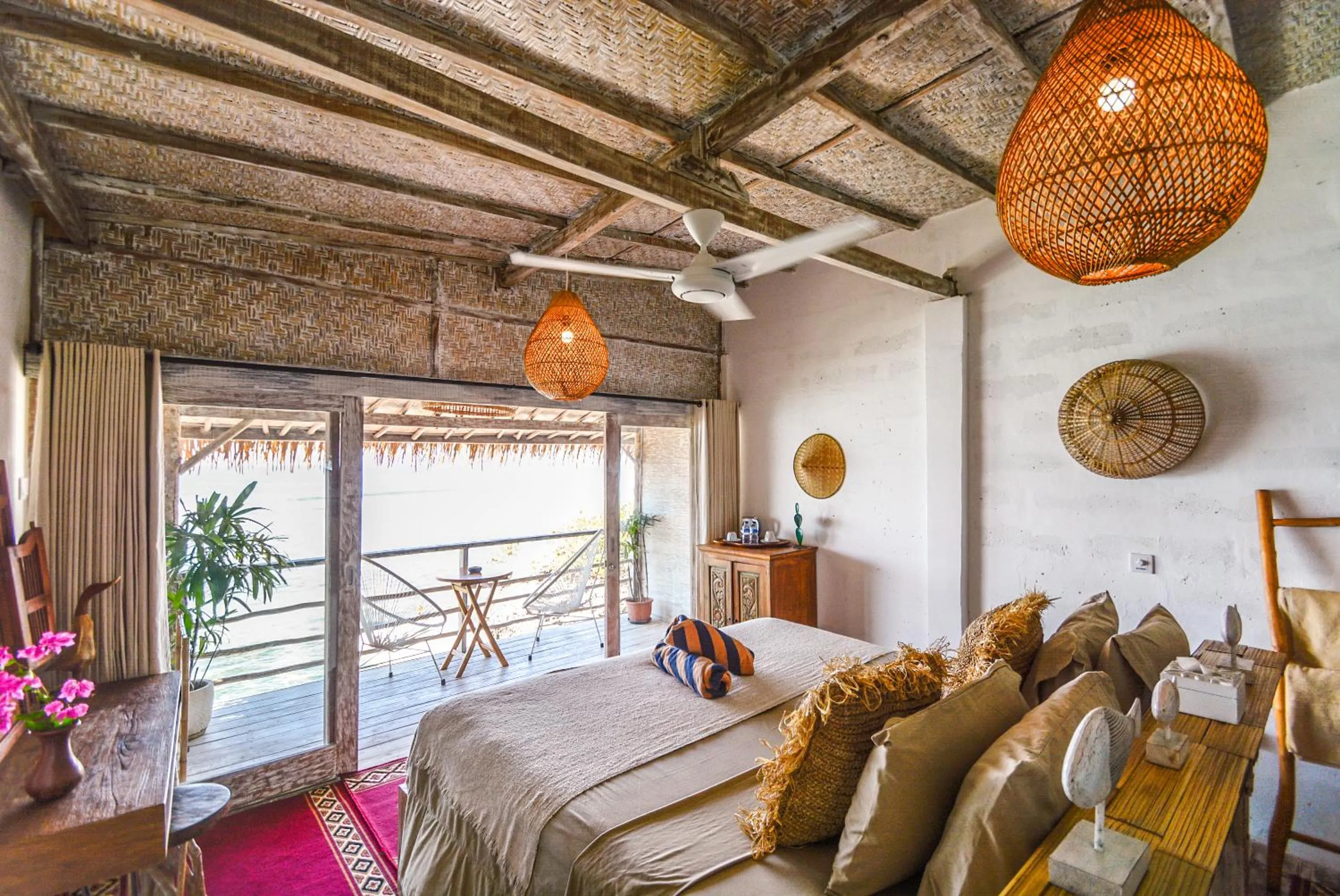 Bed in Le Cliff Bali