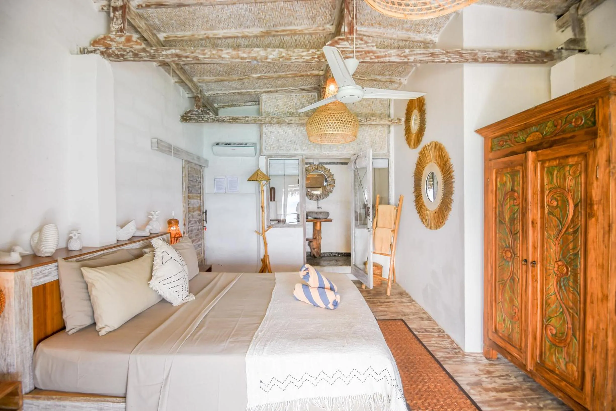 Bed in Le Cliff Bali