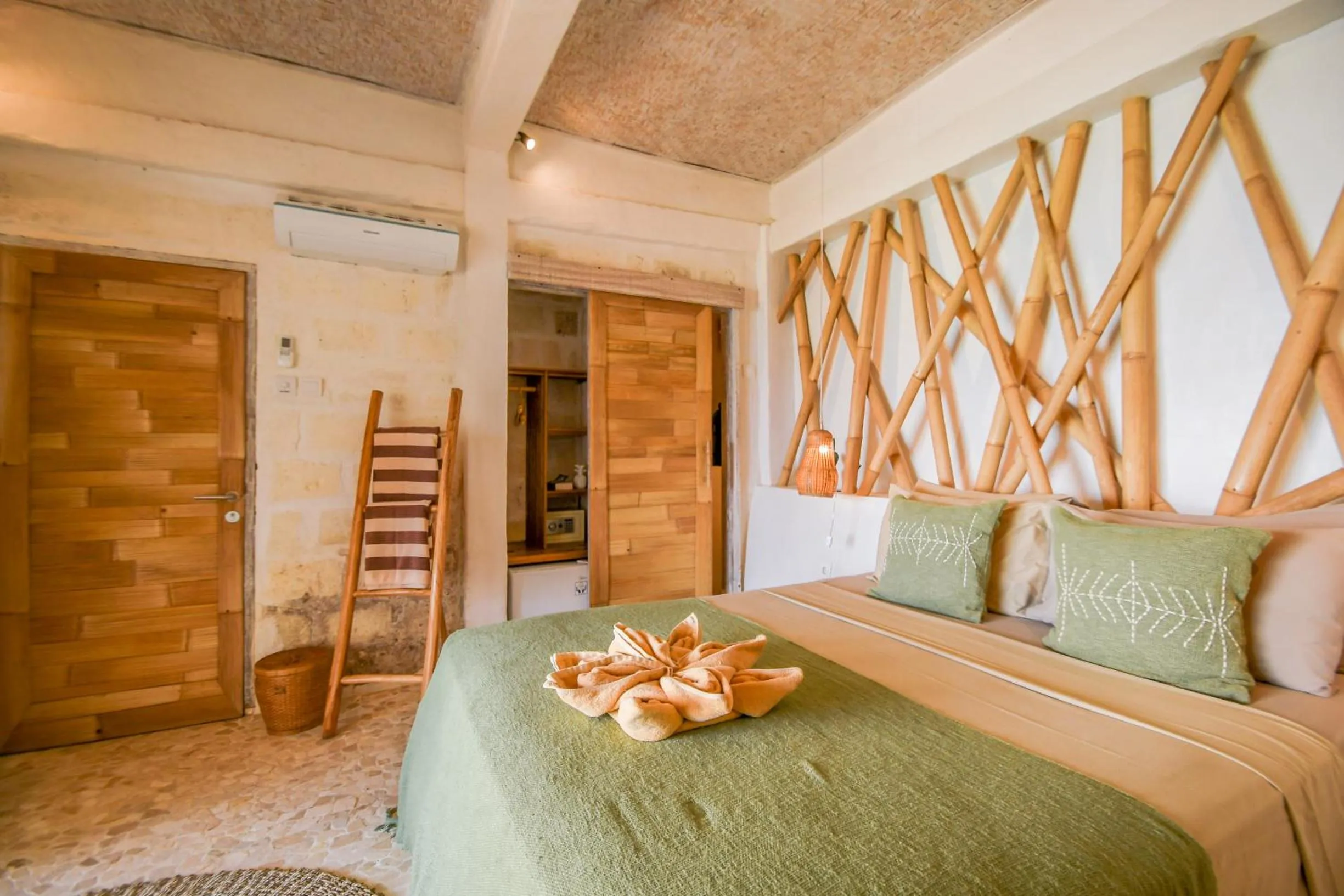 Bed in Le Cliff Bali