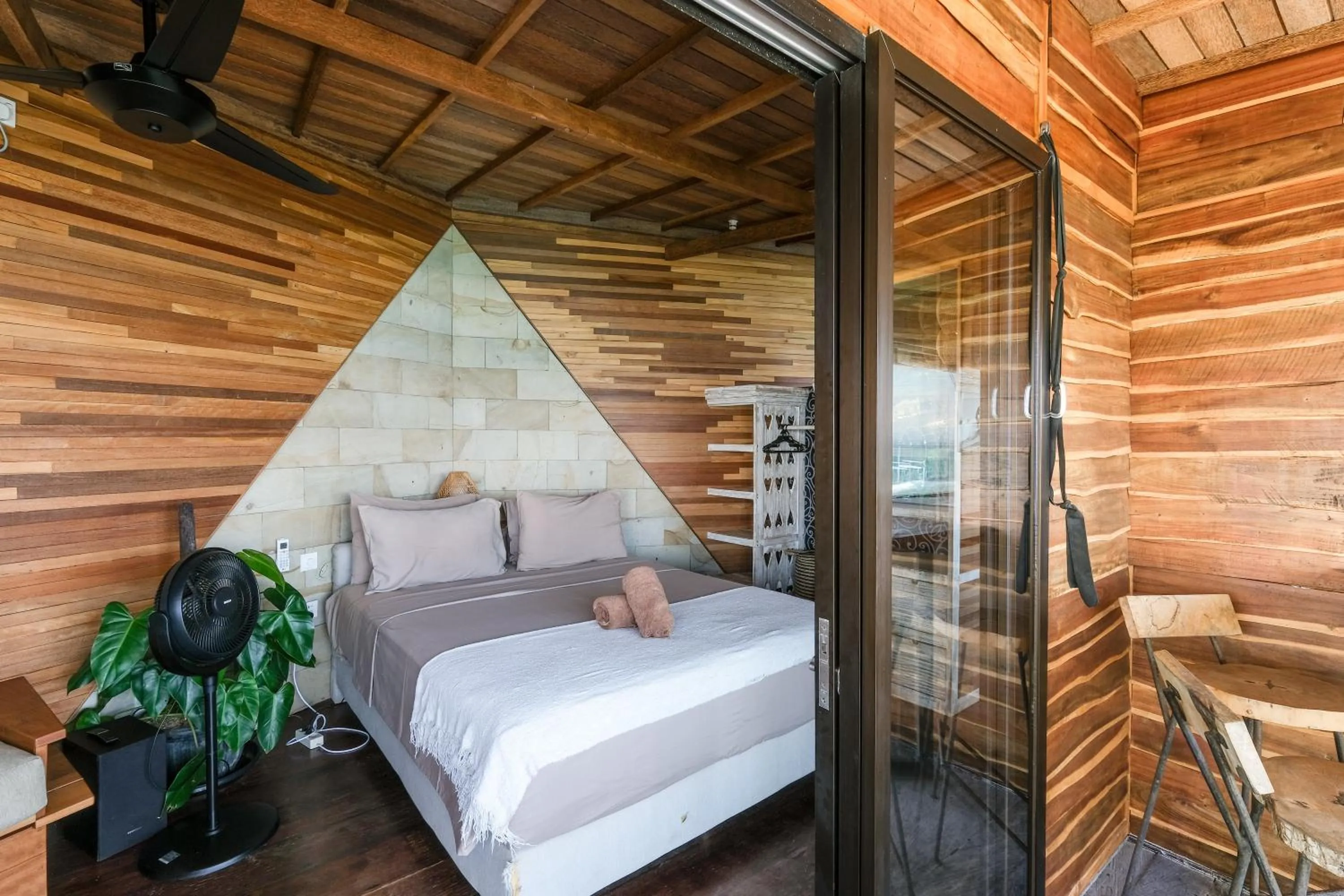 Bed in Le Cliff Bali