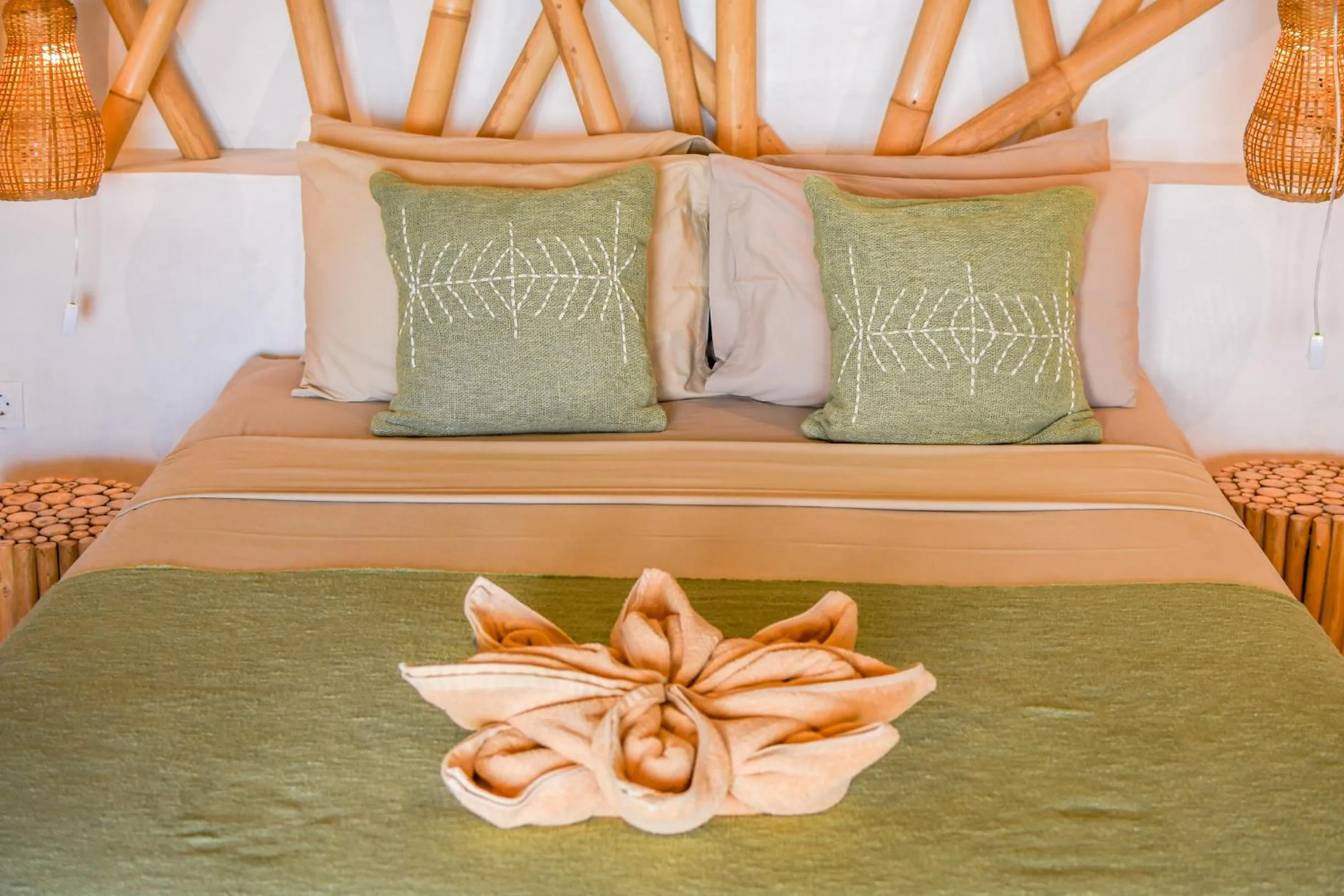 Bed in Le Cliff Bali