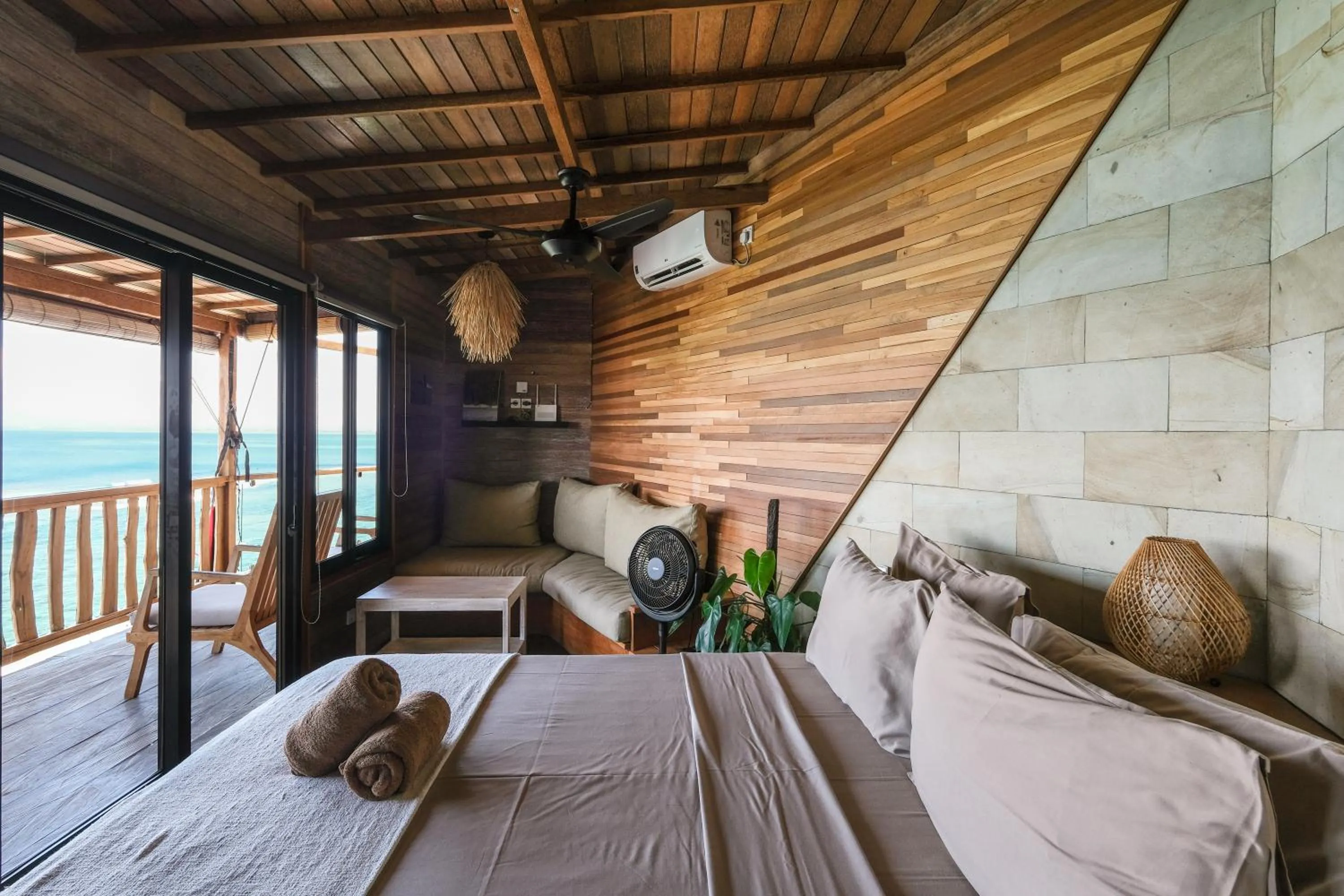 Bed in Le Cliff Bali