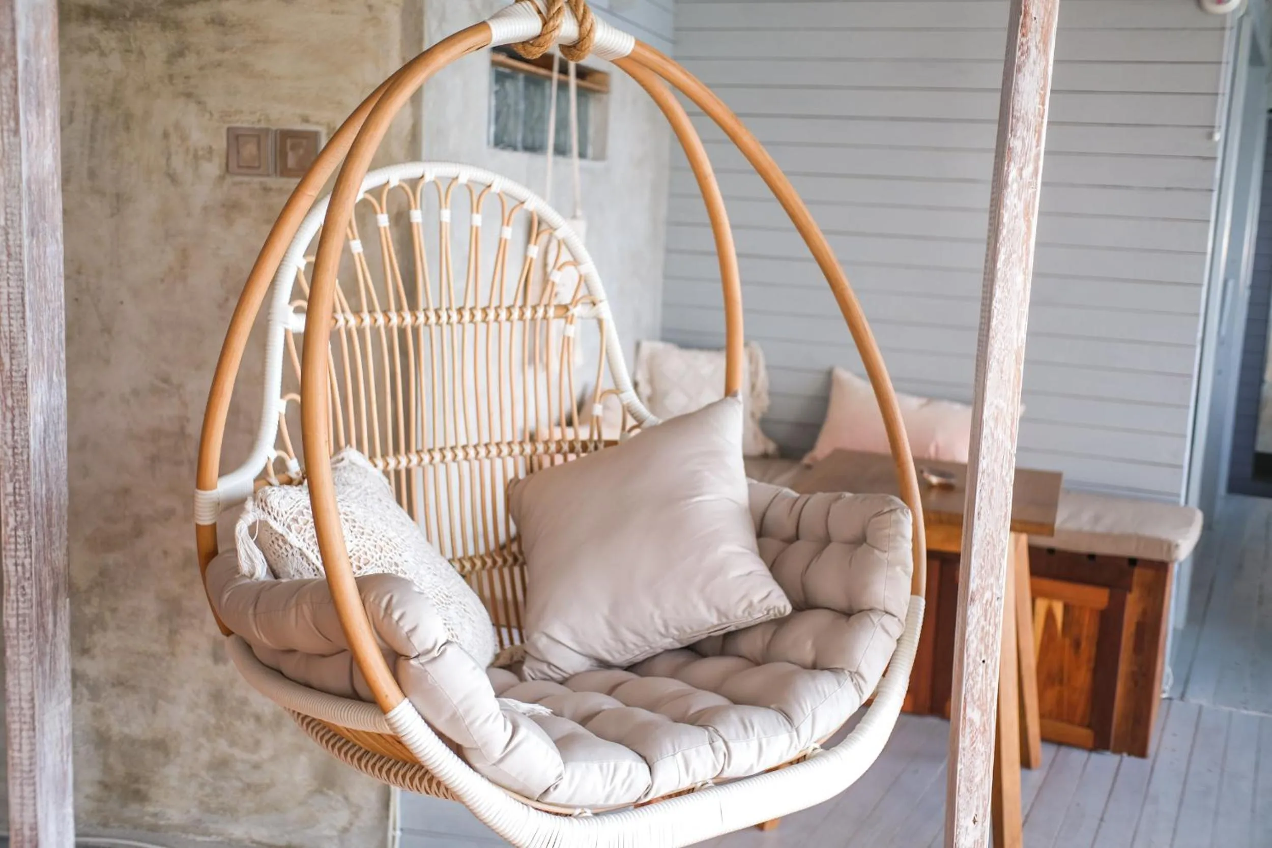 Seating area in Le Cliff Bali