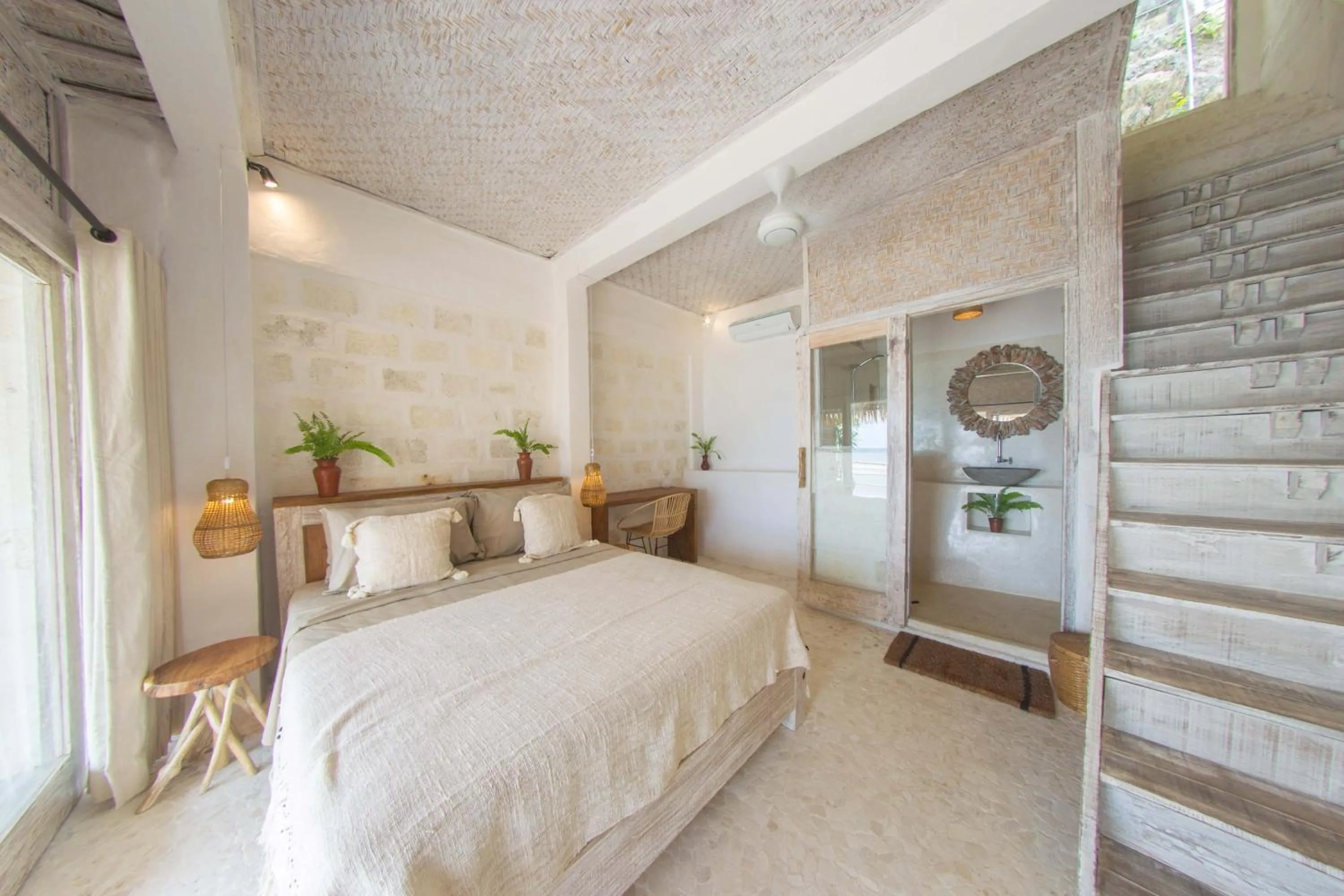 Bedroom, Bed in Le Cliff Bali