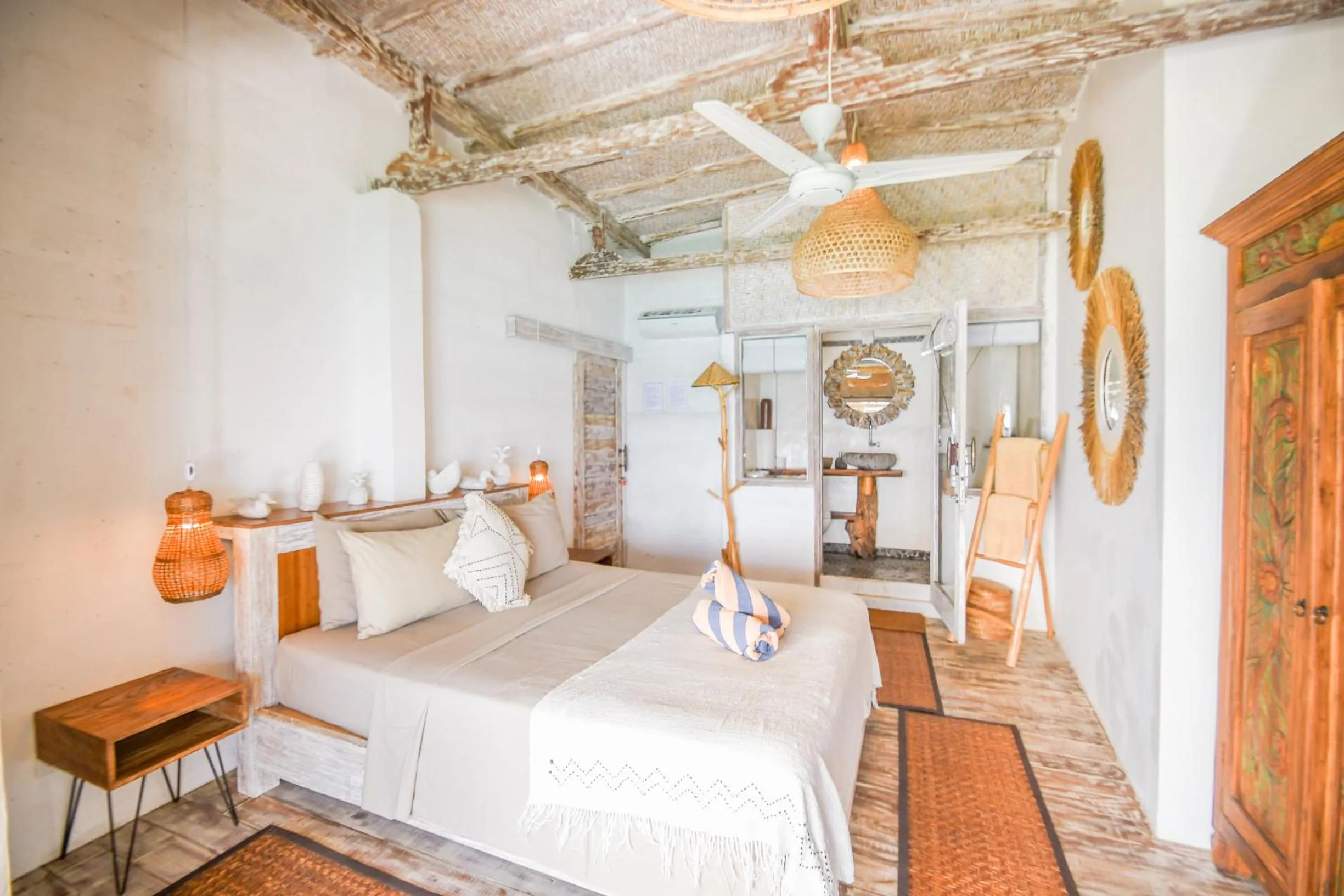 Bed in Le Cliff Bali