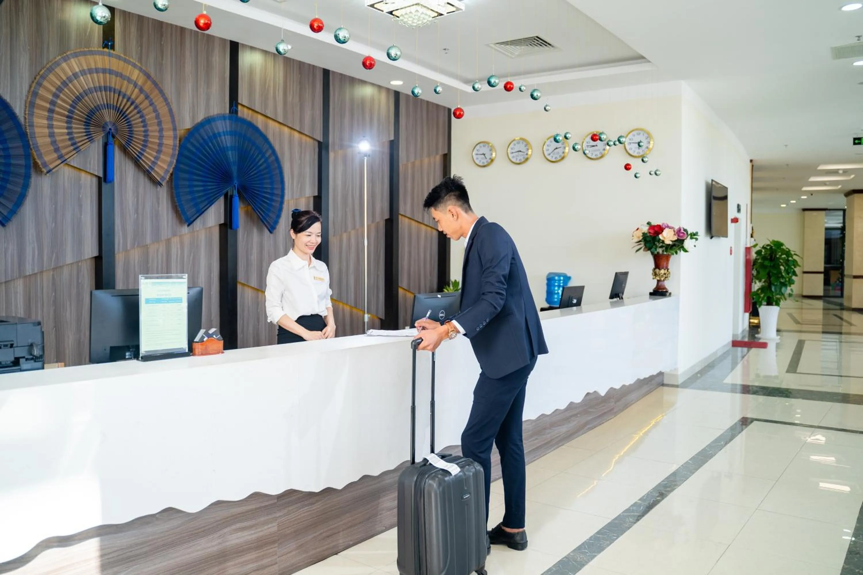 Lobby or reception in Navy Hotel Cam Ranh