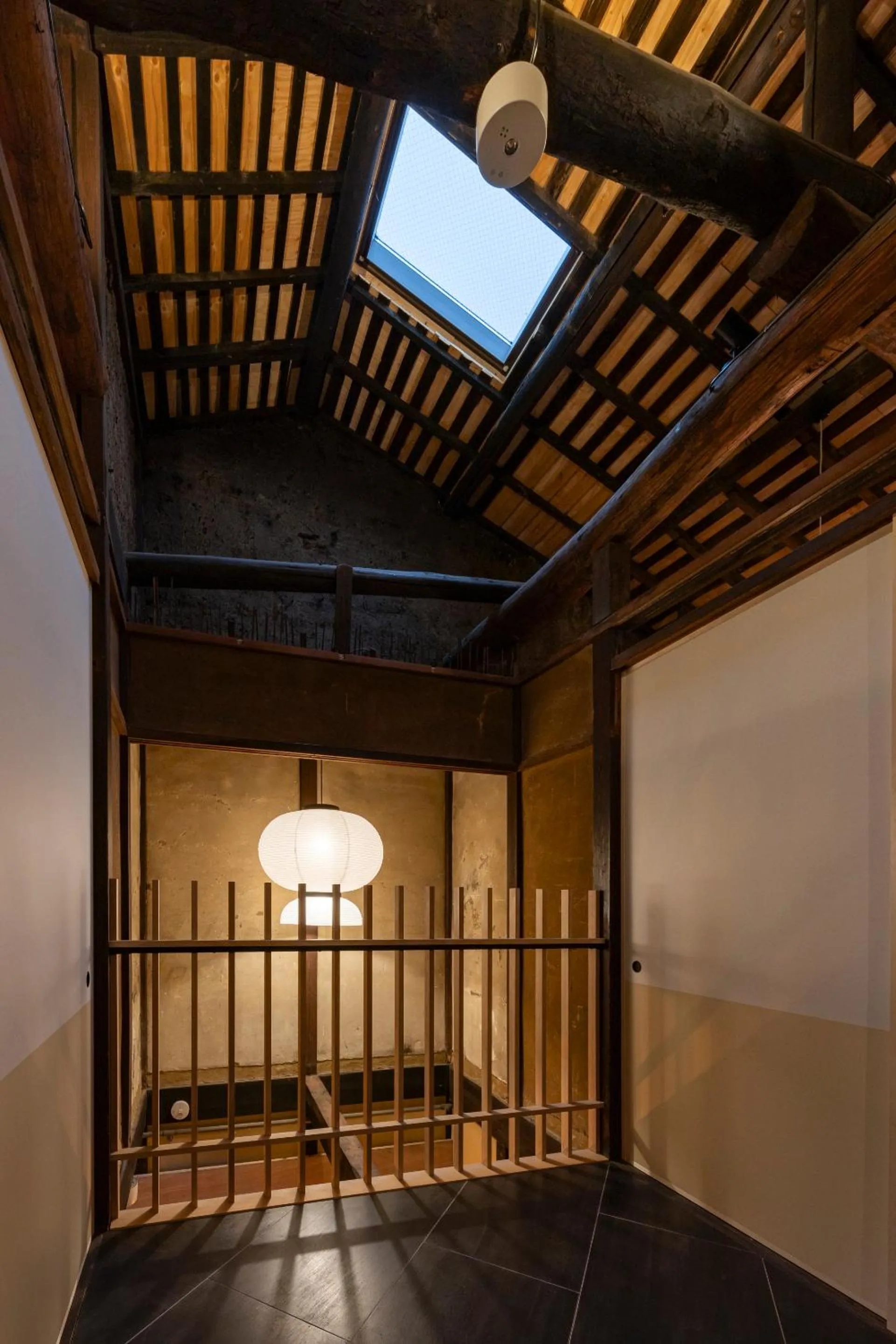 Decorative detail in Machiya Hotel YANAGI