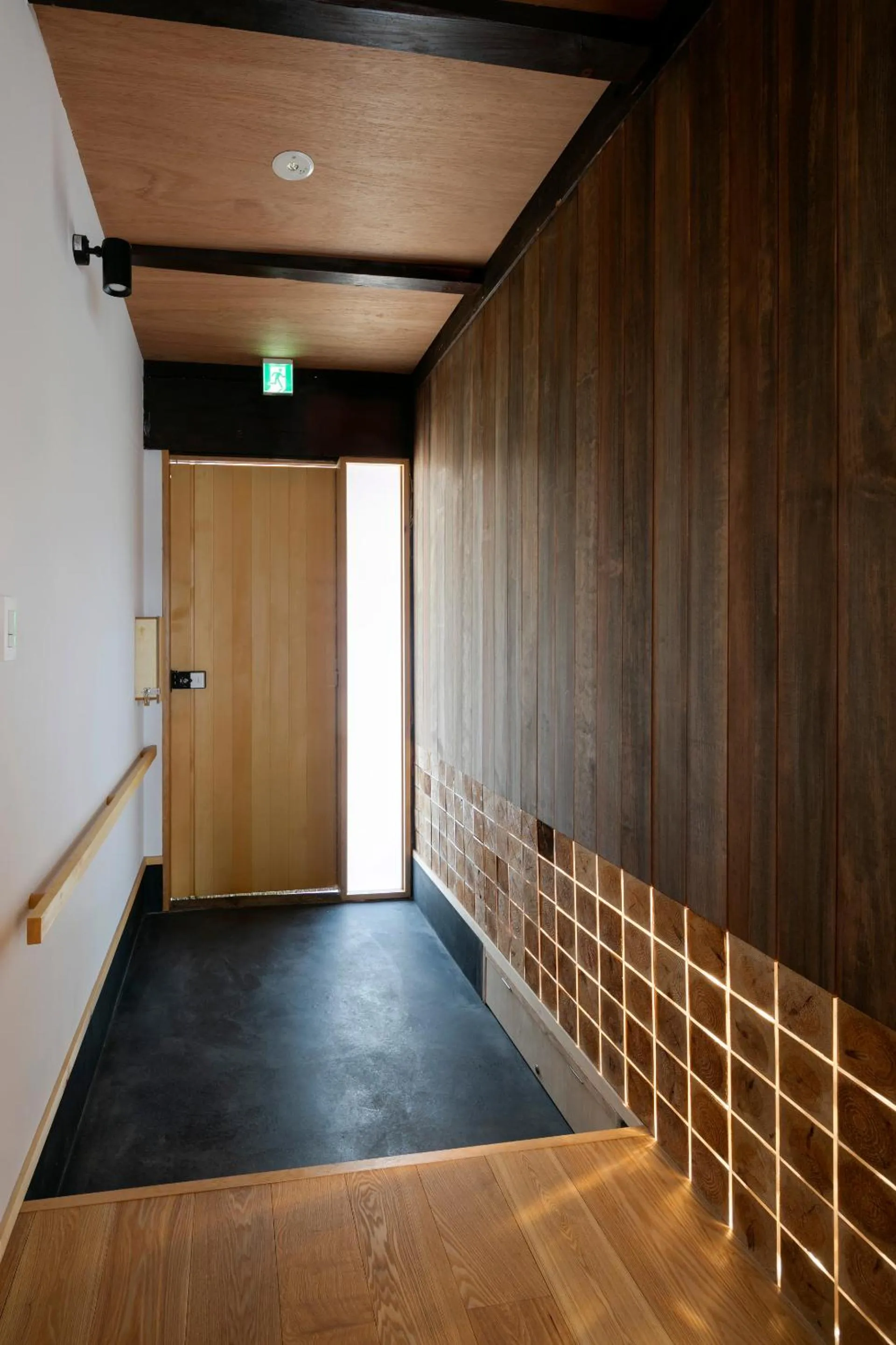 Facade/entrance in Machiya Hotel YANAGI