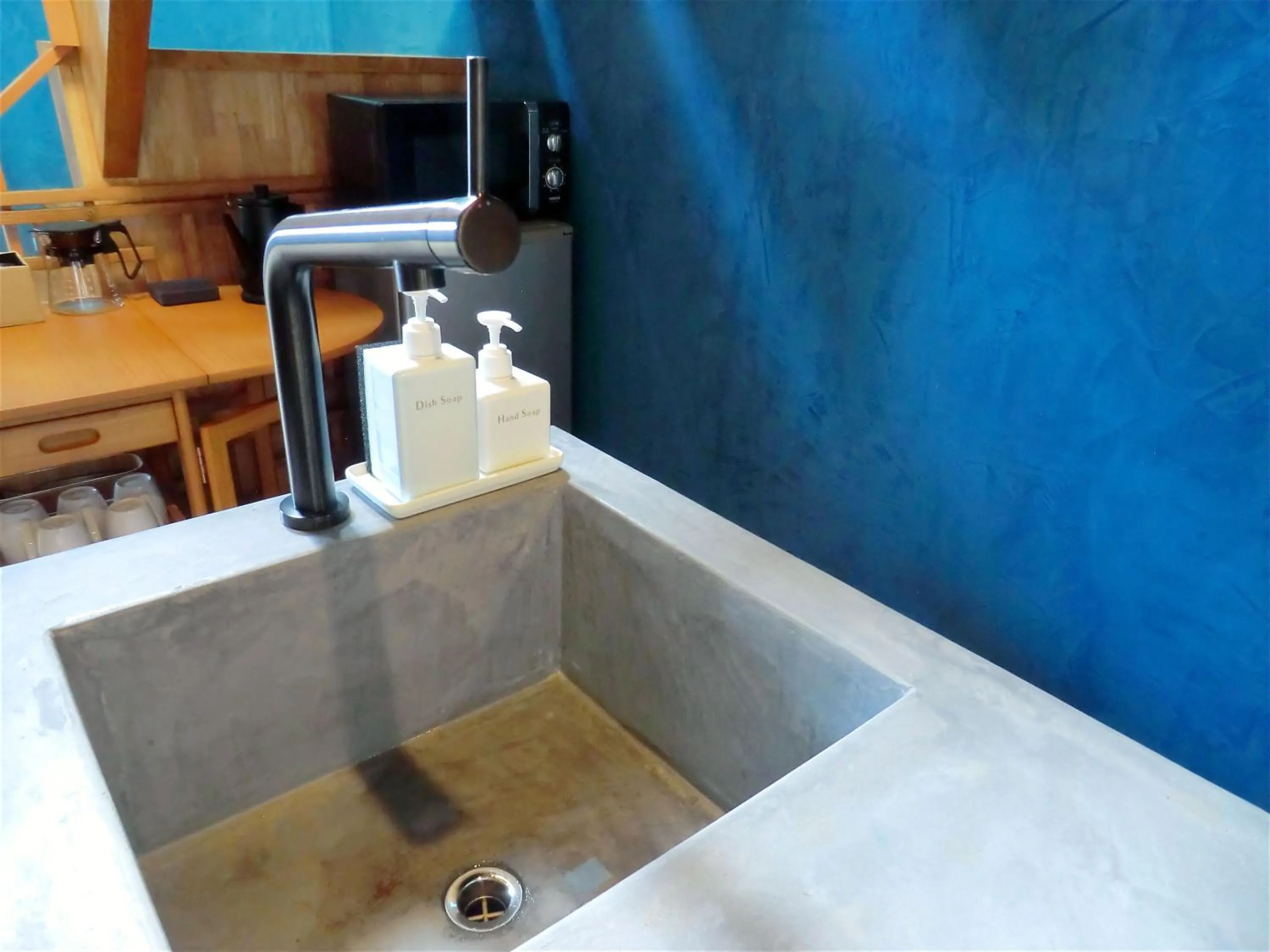 Kitchen or kitchenette in Machiya Hotel YANAGI