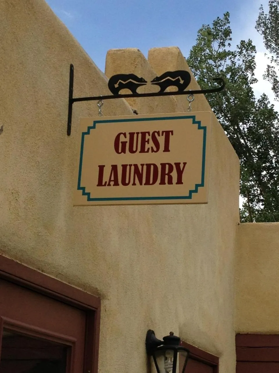 Logo/Certificate/Sign in El Pueblo Lodge