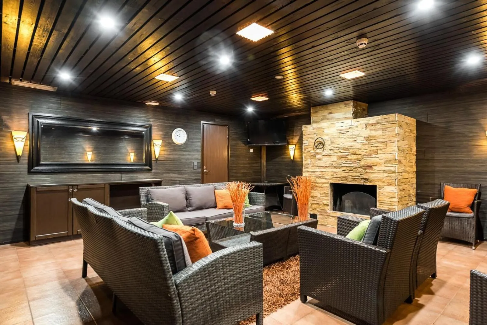 Decorative detail in Hotel Käenpesä