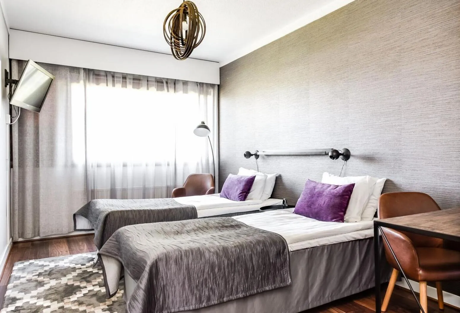 Bed in Hotel Käenpesä