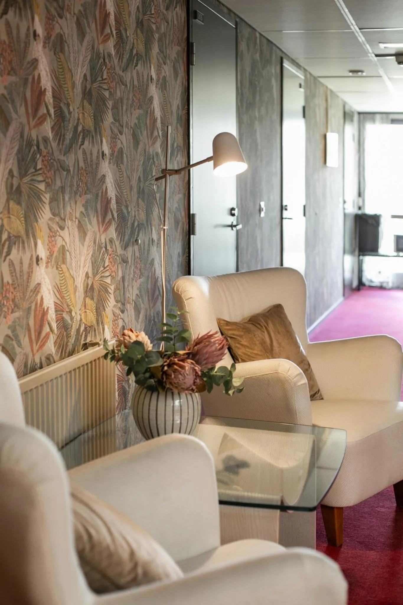 Seating area in Hotel Käenpesä