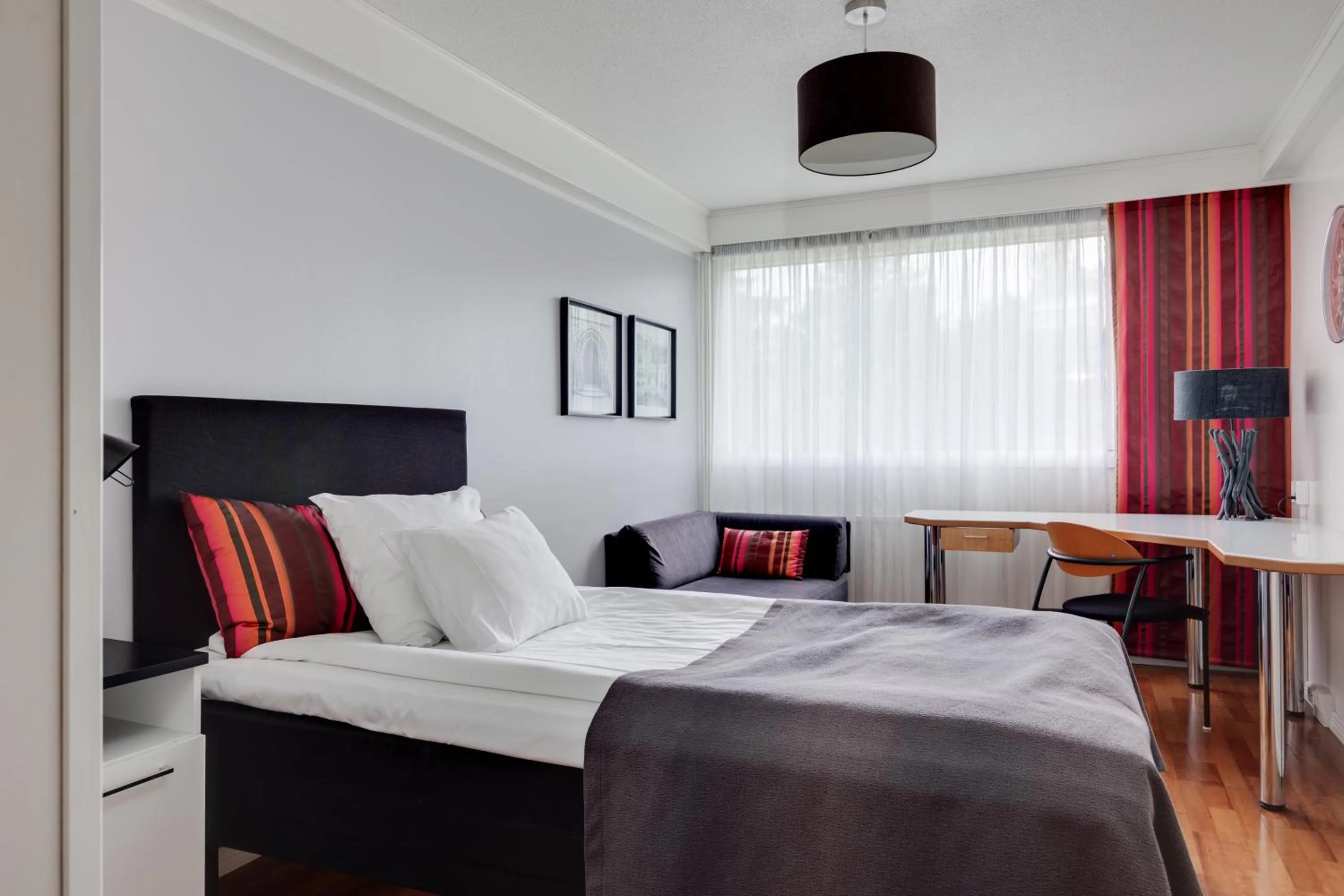 Bed in Hotel Käenpesä