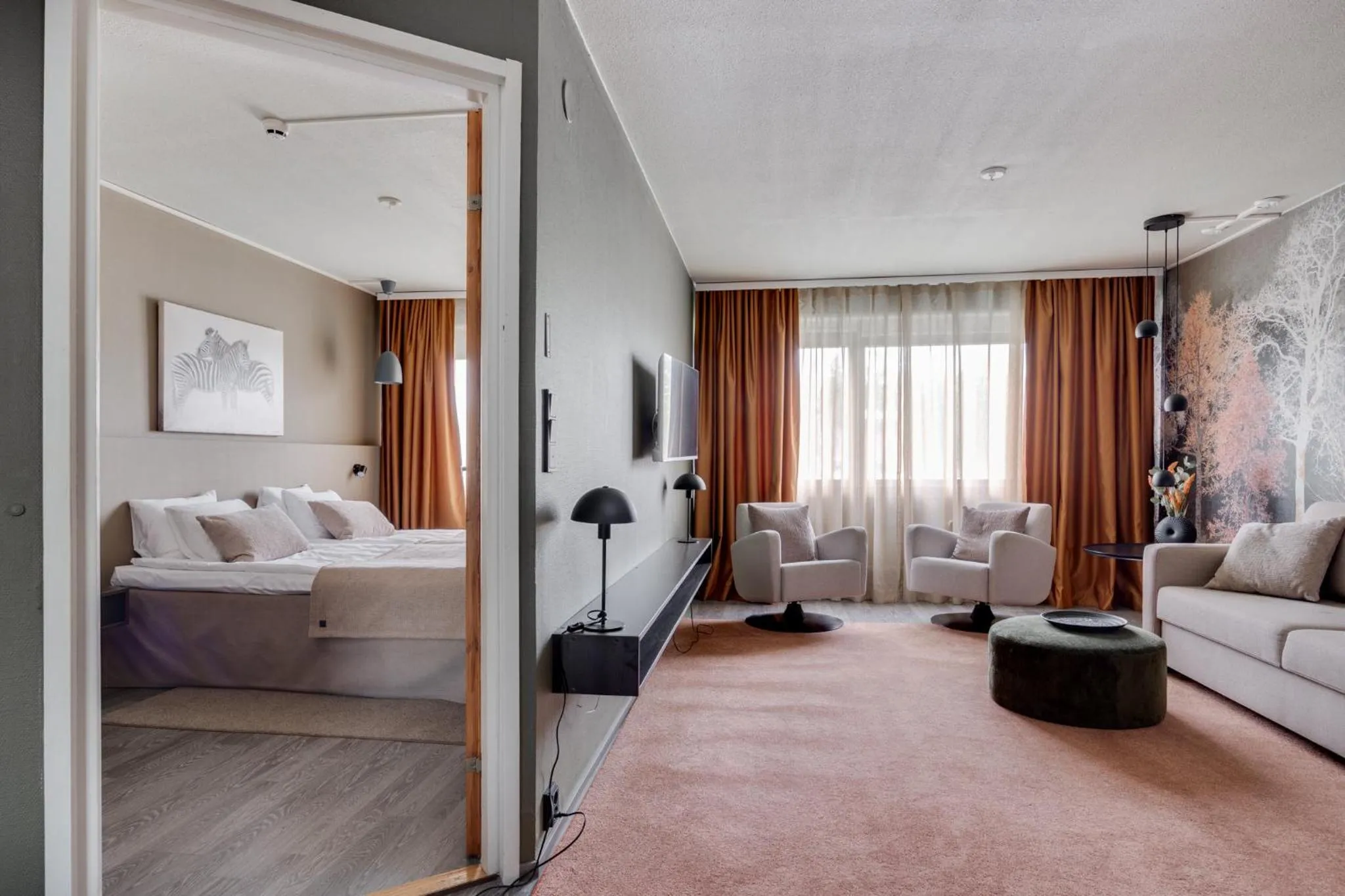 Photo of the whole room, Bed in Hotel Käenpesä