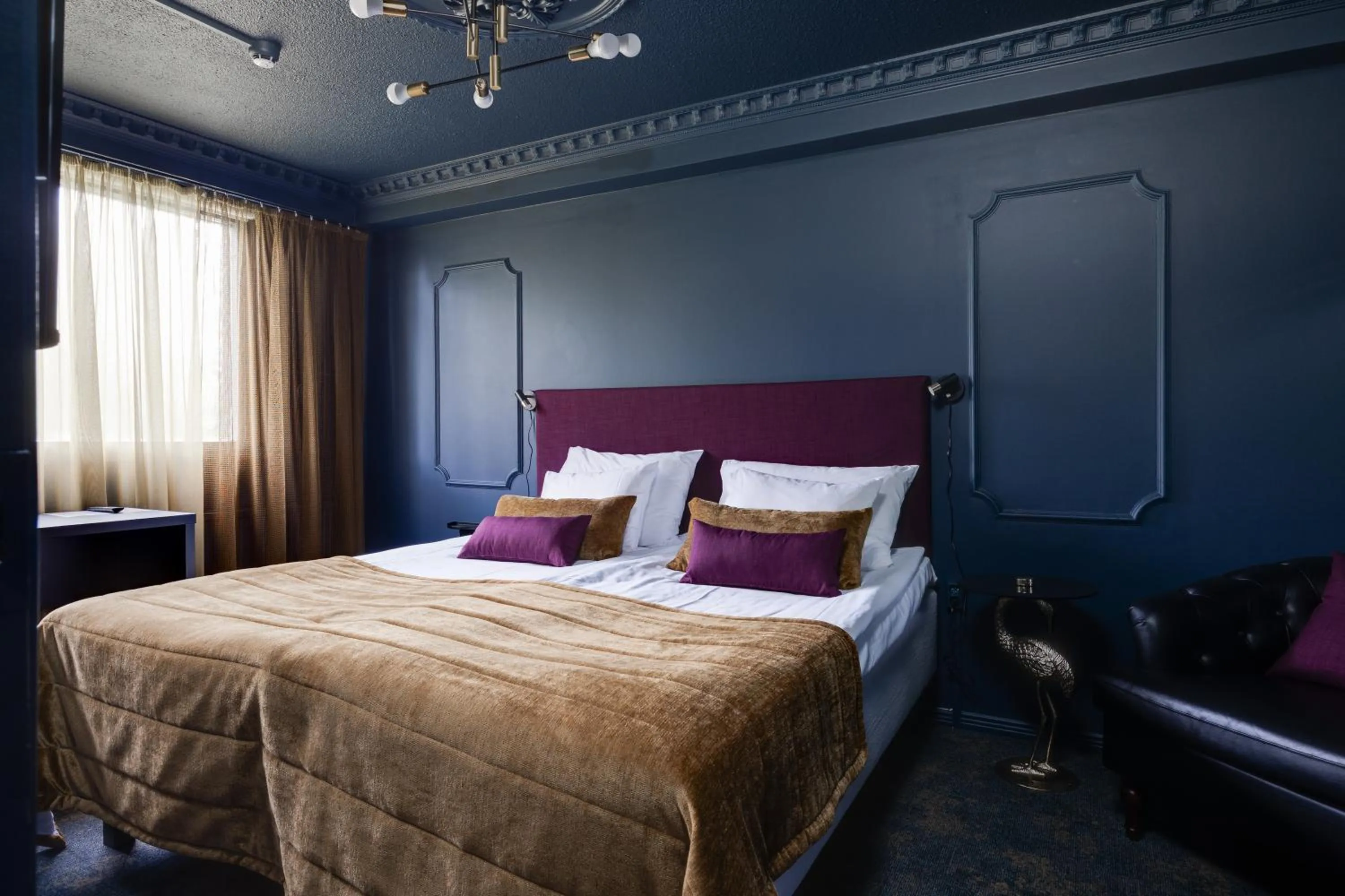 Bed in Hotel Käenpesä