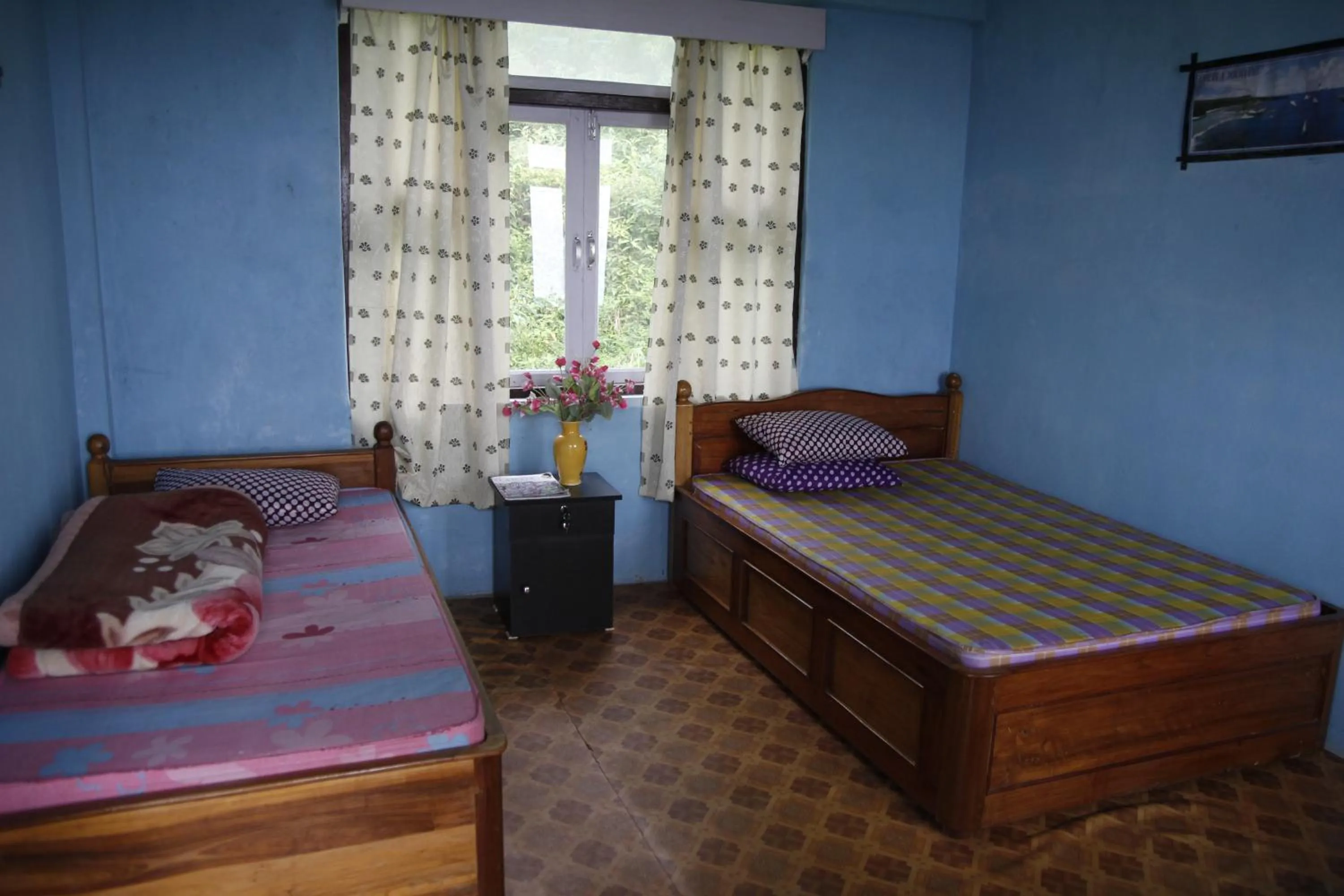 Bed in Borong Polok Village Homestay