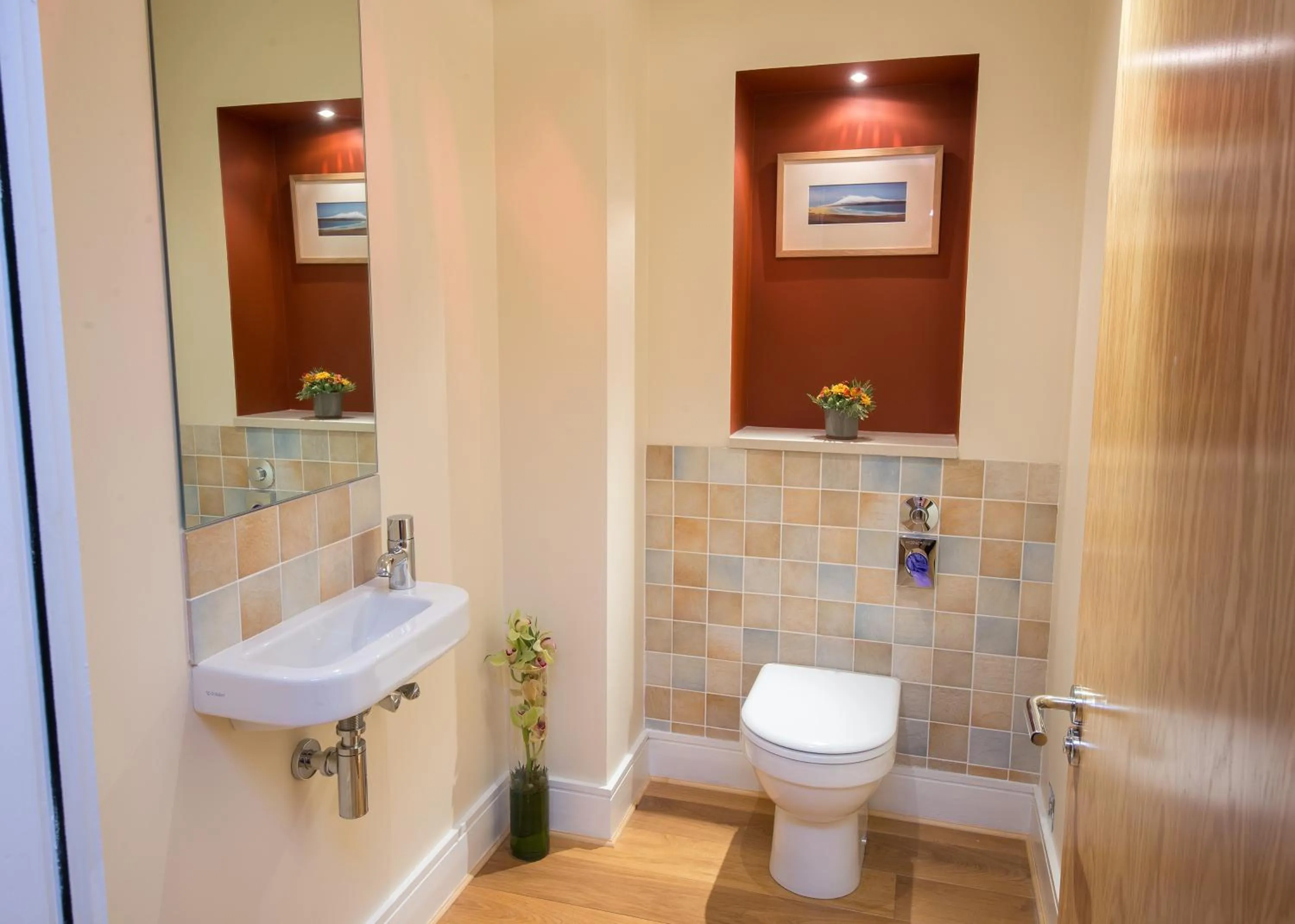 Bathroom in Highland Apartments by Mansley