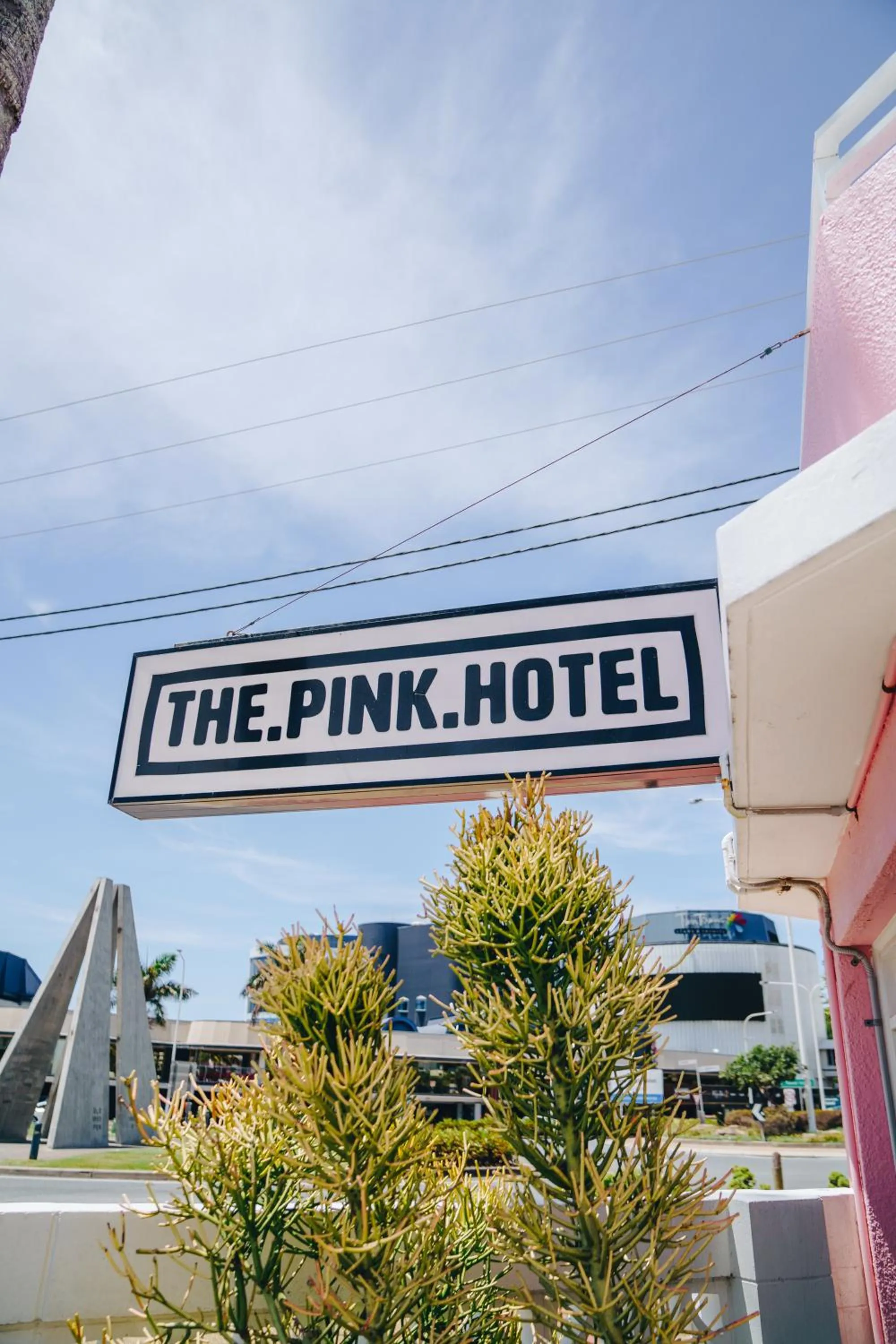 Property building in The Pink Hotel Coolangatta