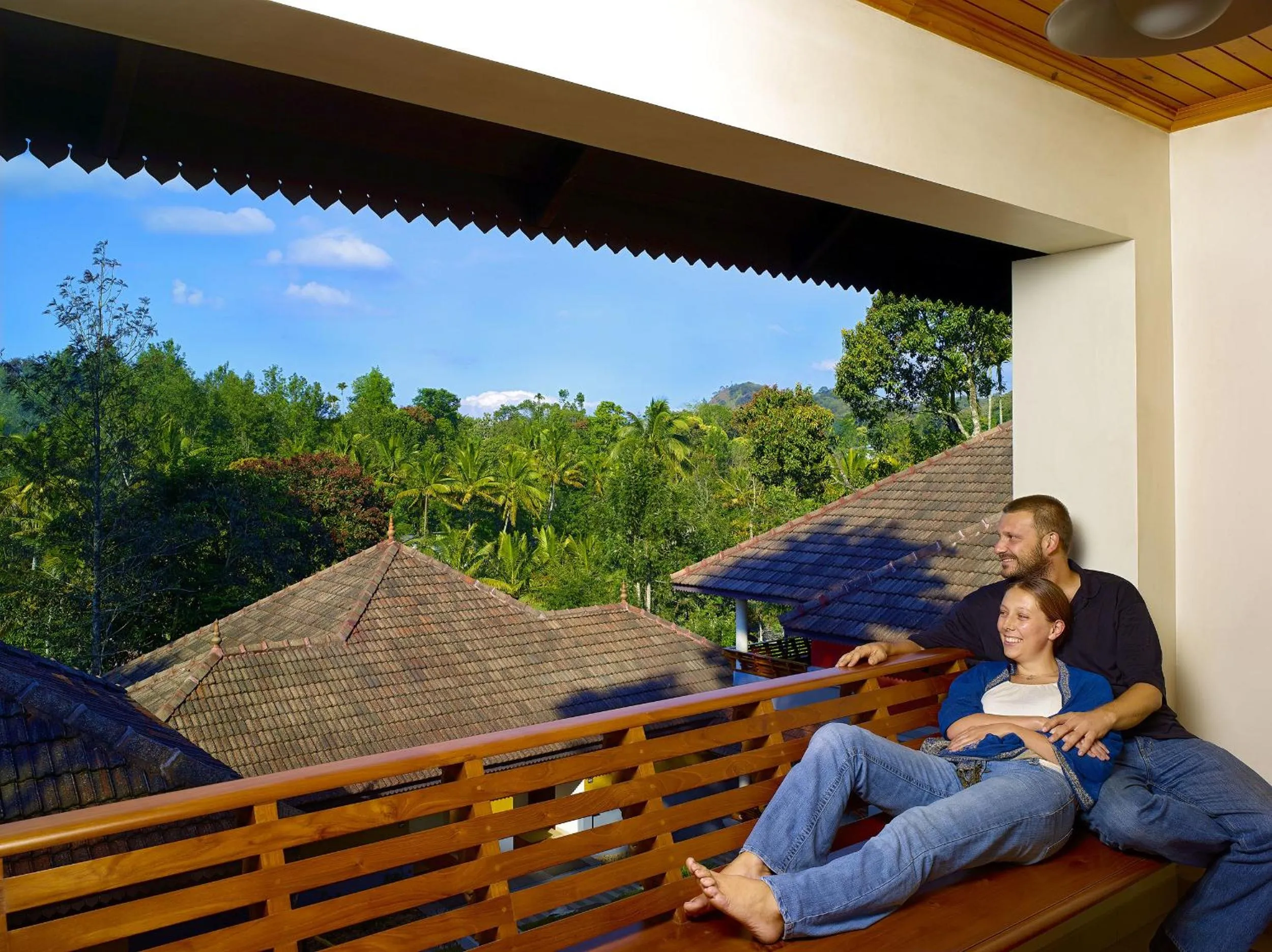 Balcony/Terrace in Elephant Court Thekkady