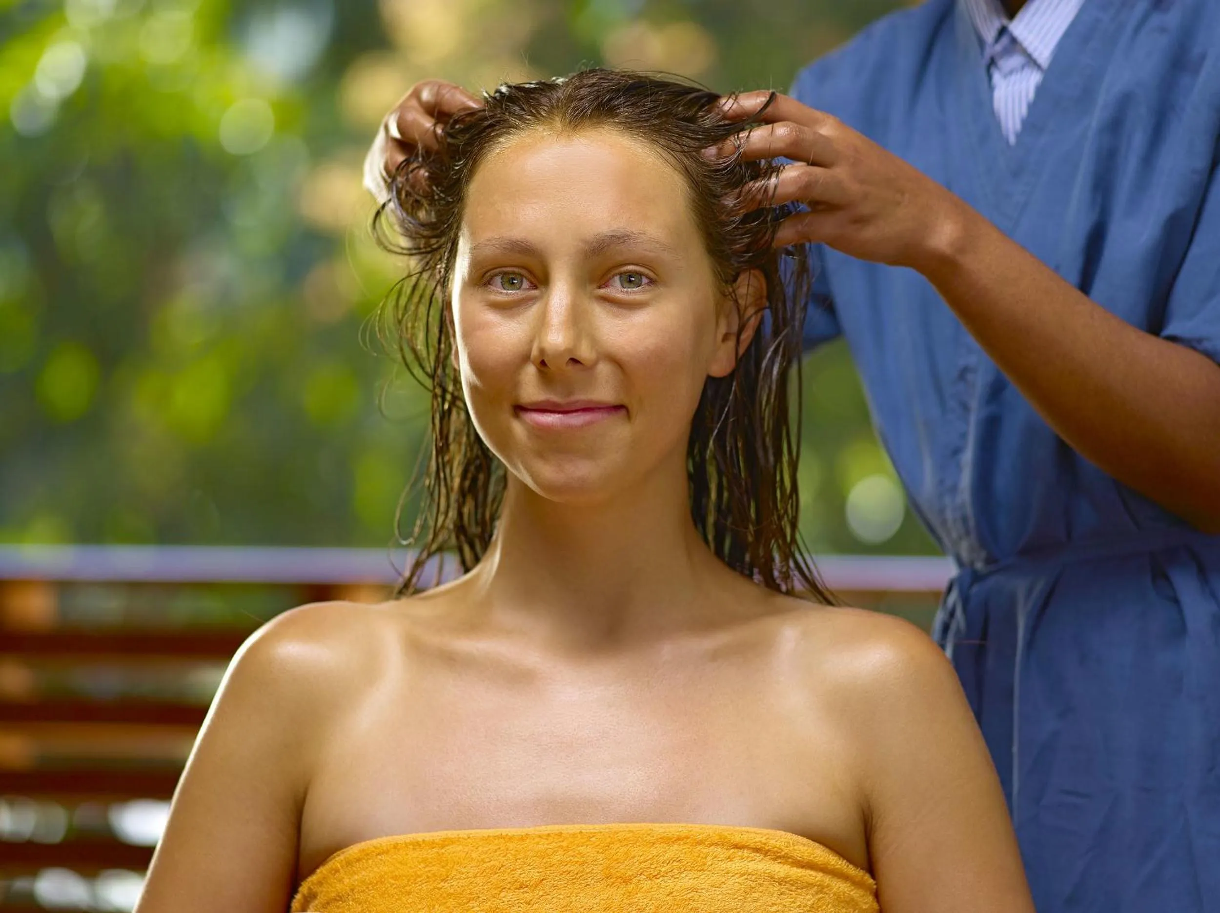 Massage in Elephant Court Thekkady