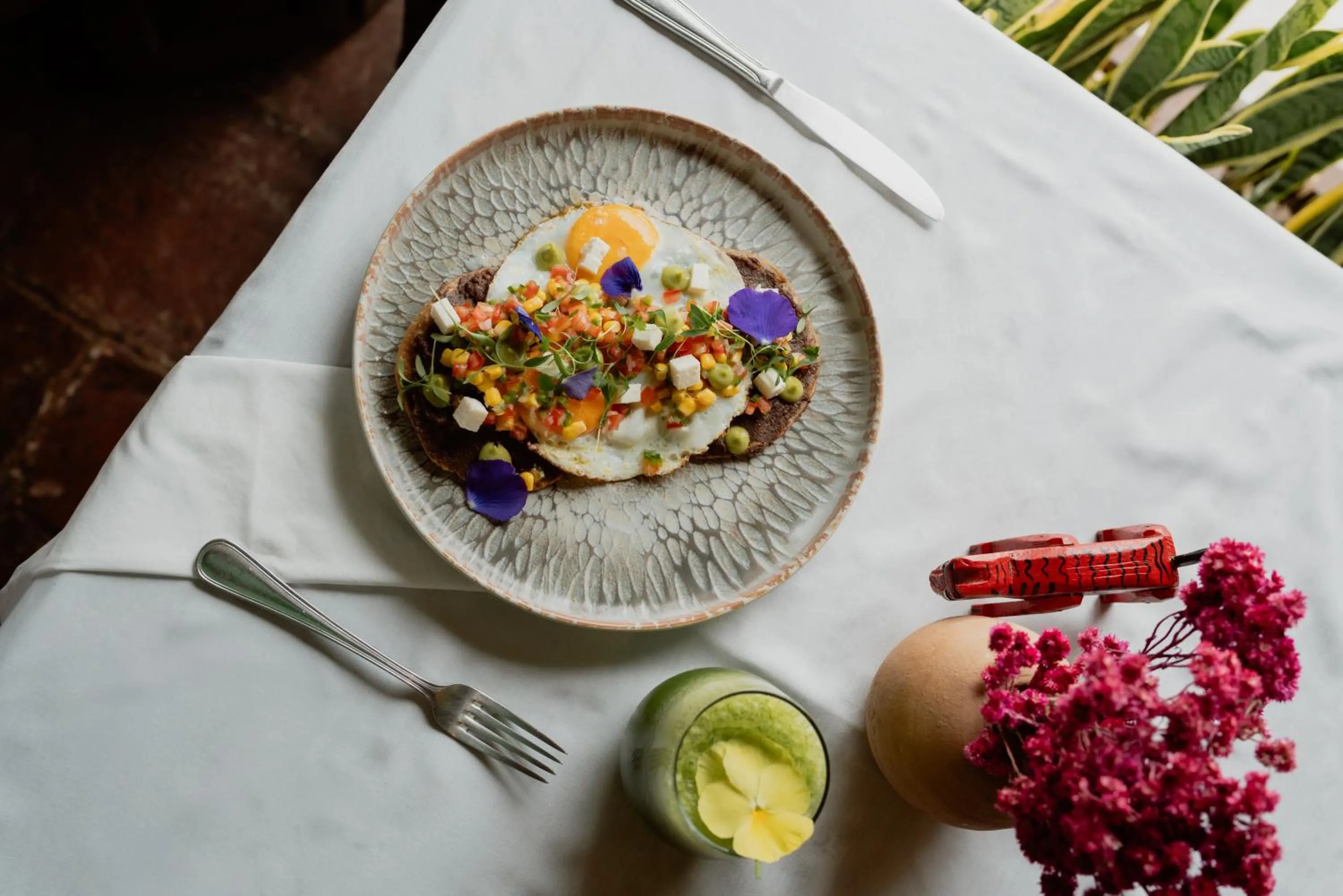 Restaurant/places to eat in Los Pasos Boutique Hotel & Spa