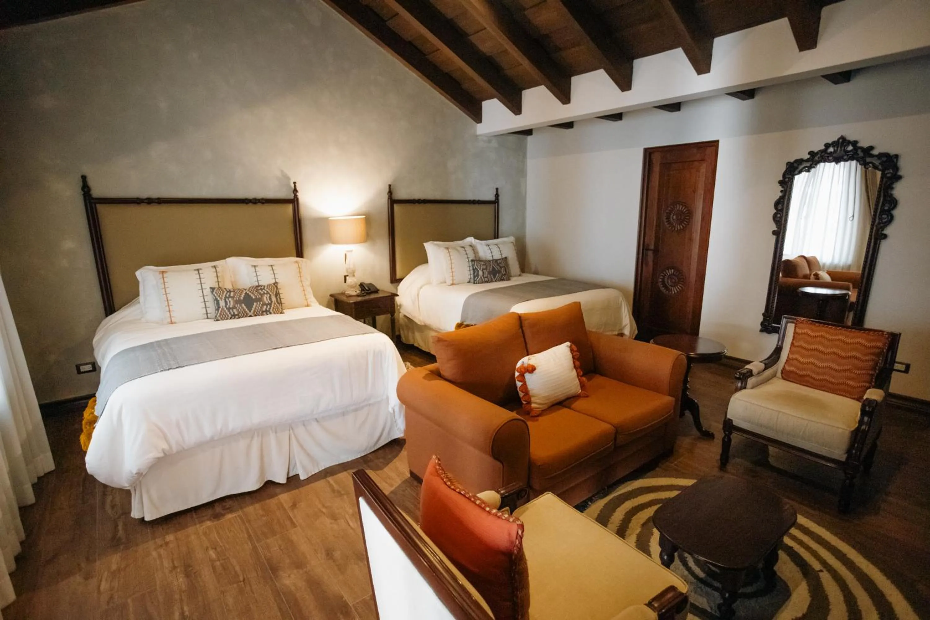 Bed in Los Pasos Boutique Hotel & Spa