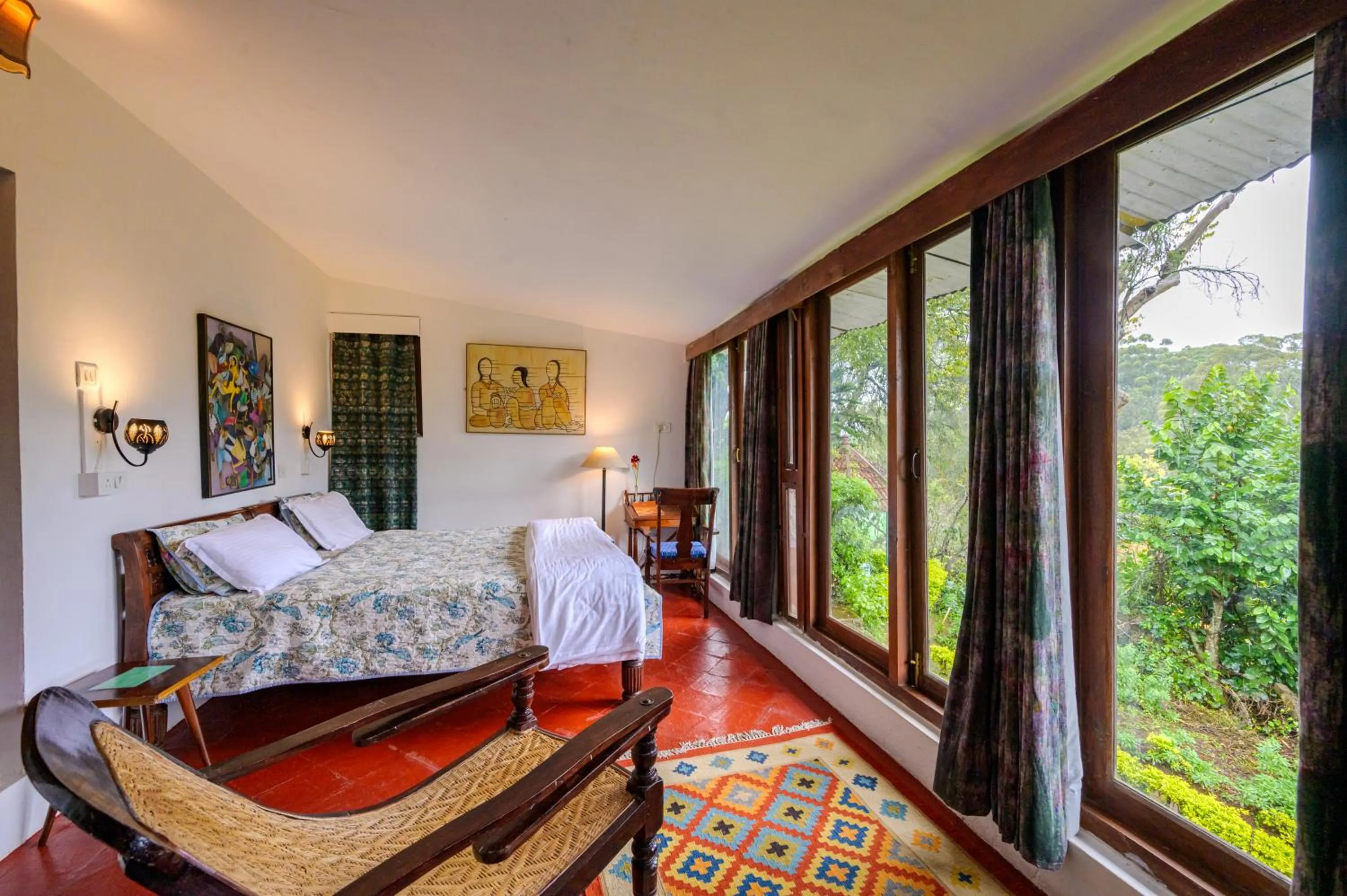 Photo of the whole room, Bed in Neemrana's Wallwood Garden