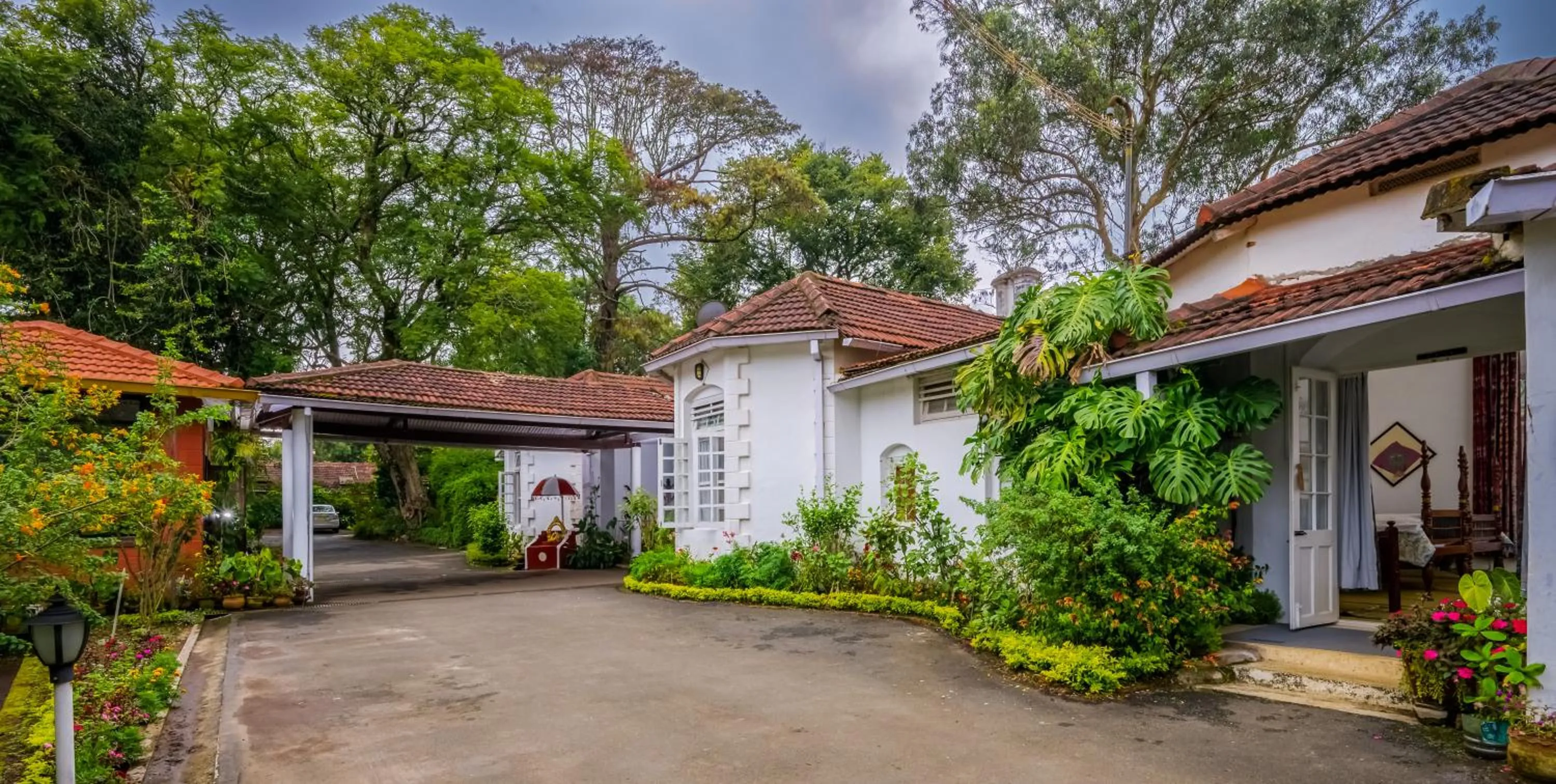 Property building in Neemrana's Wallwood Garden