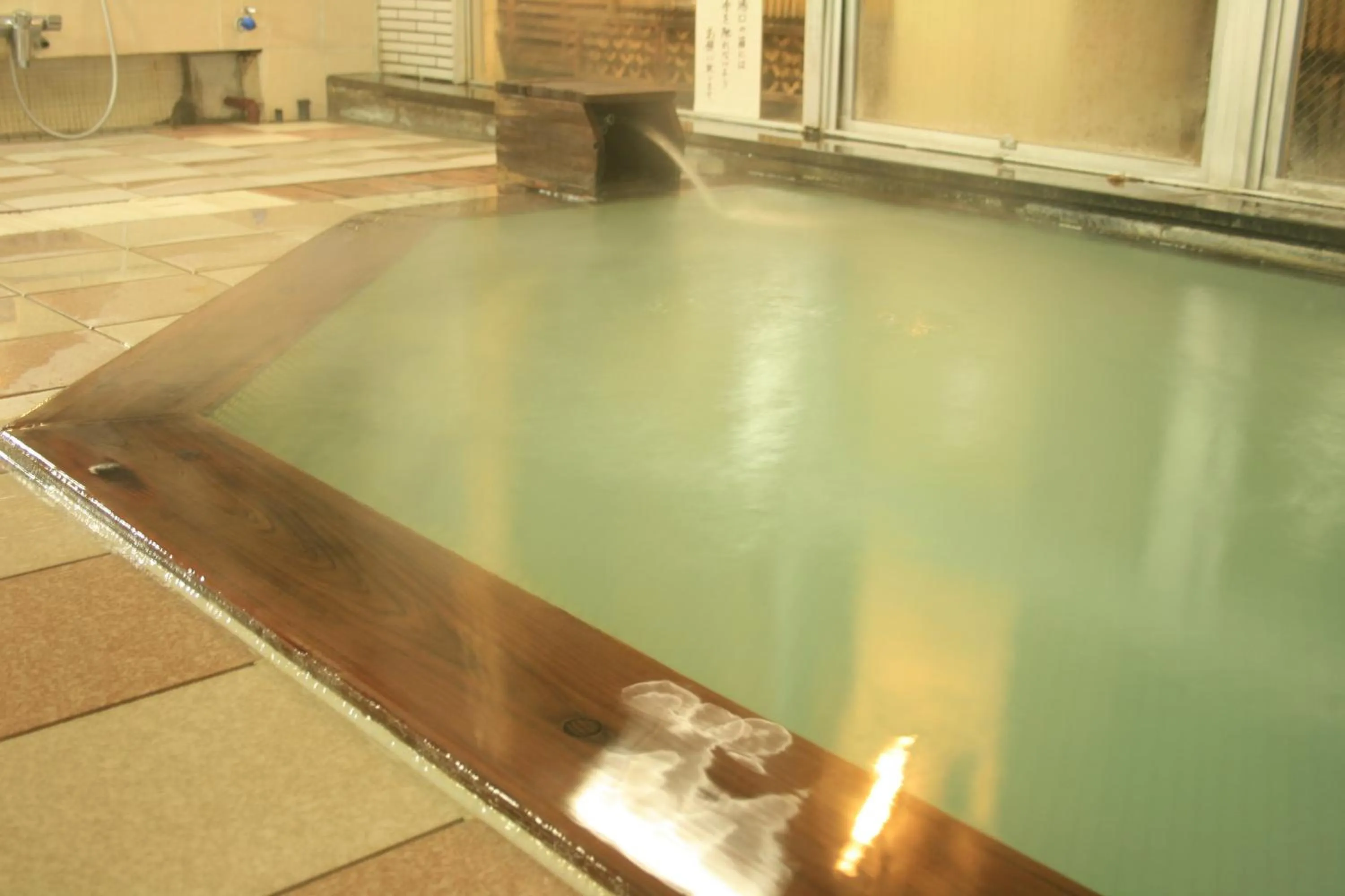 Hot Spring Bath in Hotel Yuzan