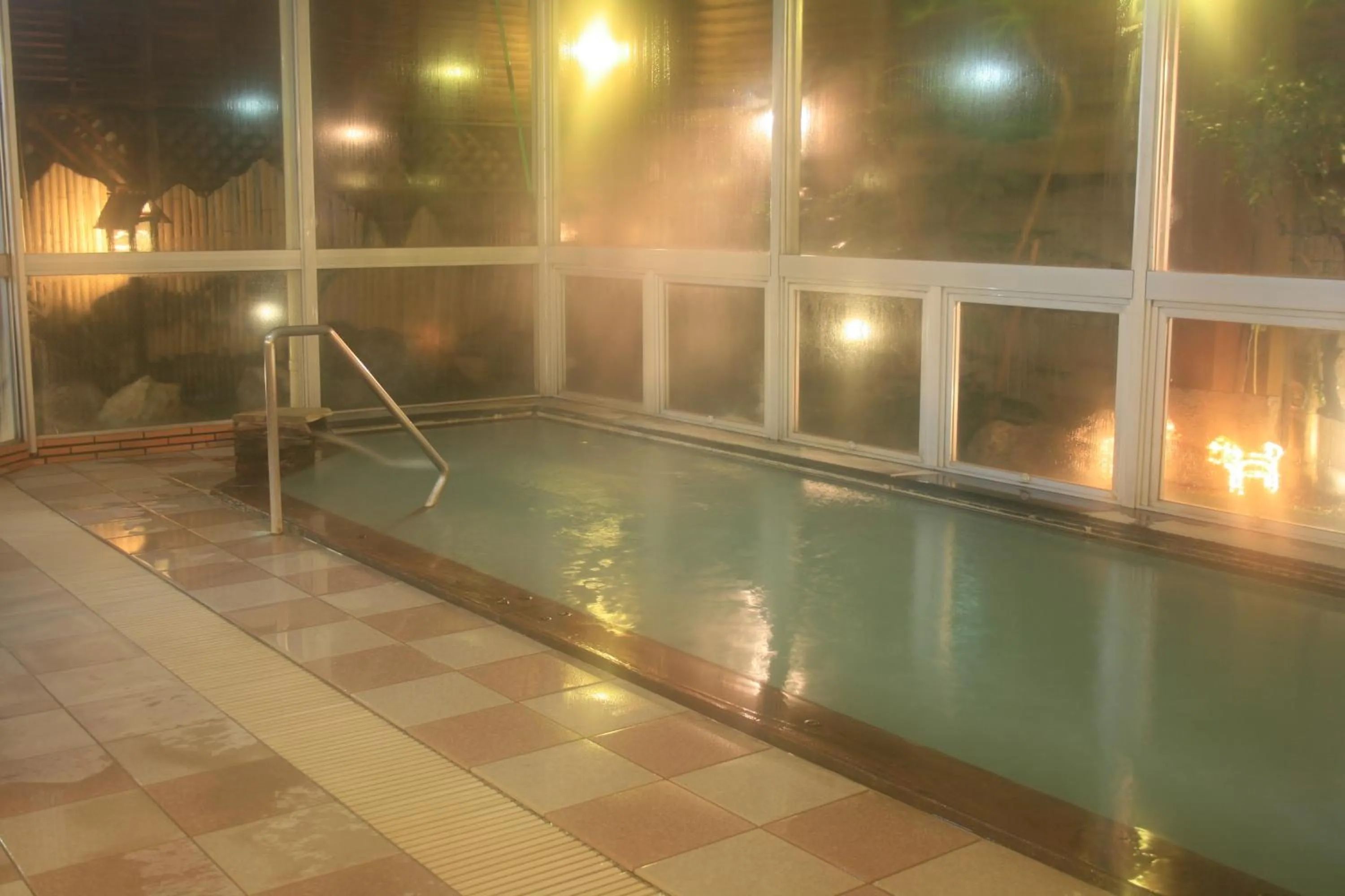 Hot Spring Bath in Hotel Yuzan