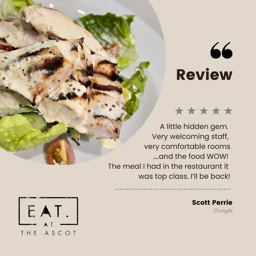 Restaurant/places to eat in Ascot Lodge Motor Inn