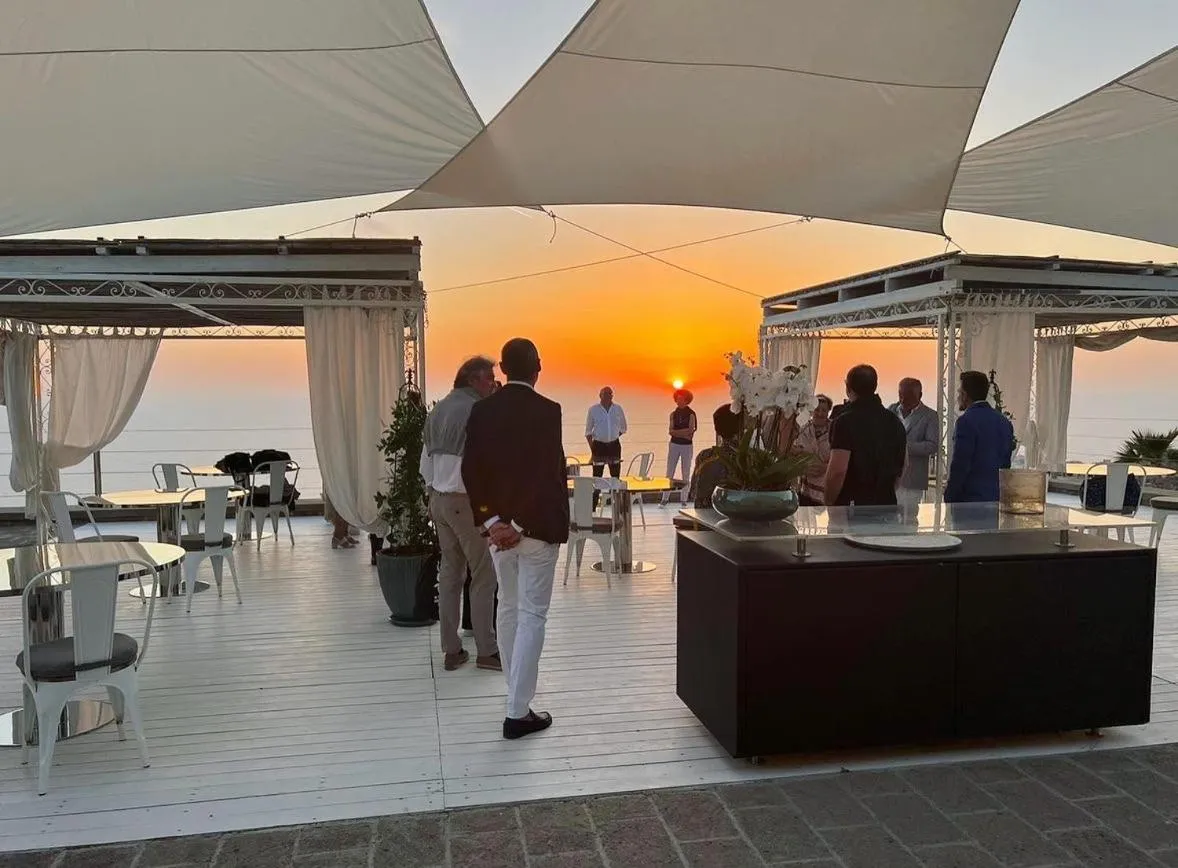 Sunset in Tenuta C'est la Vie