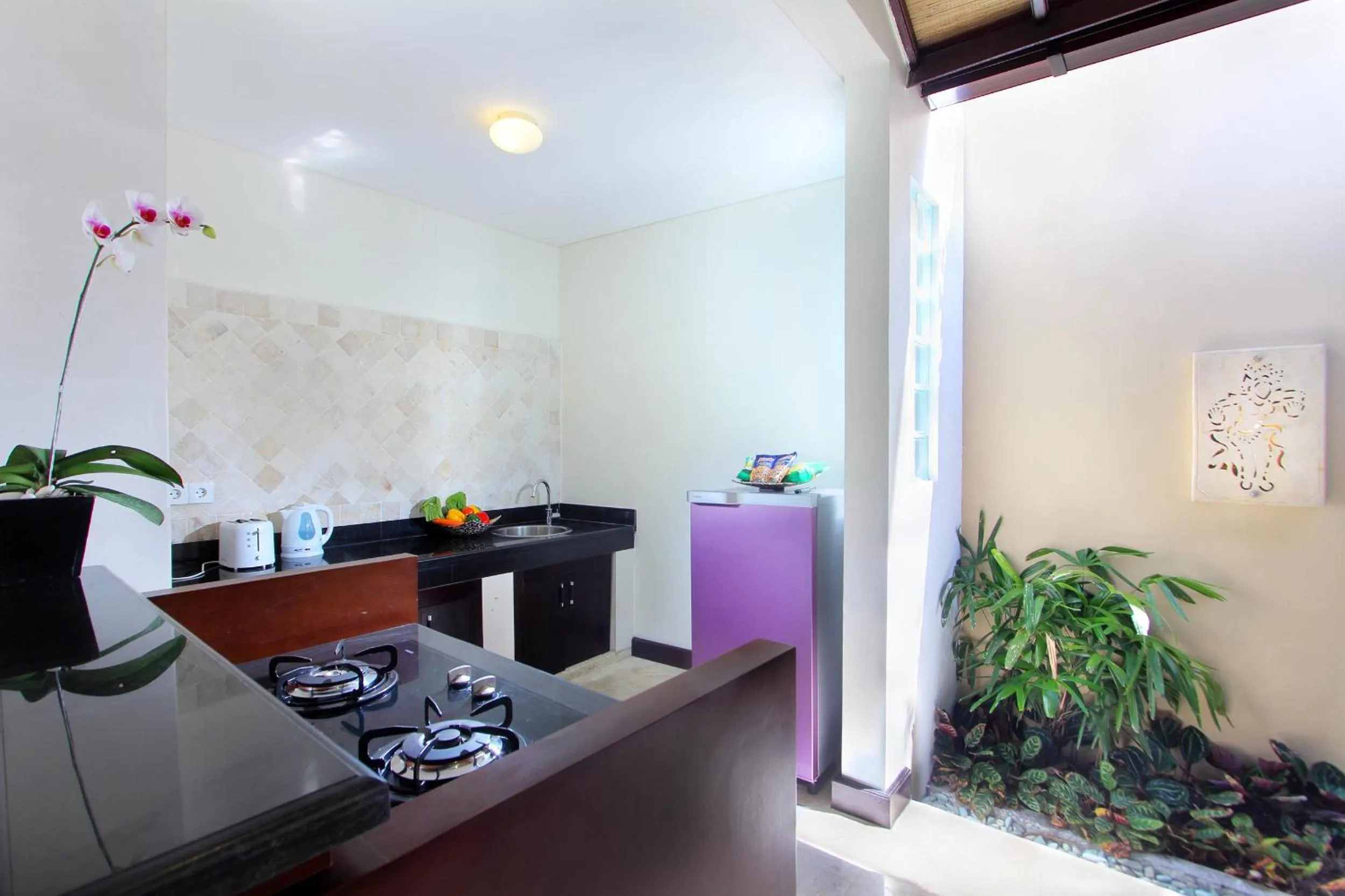 Kitchen or kitchenette in RC Villas and Spa Bali