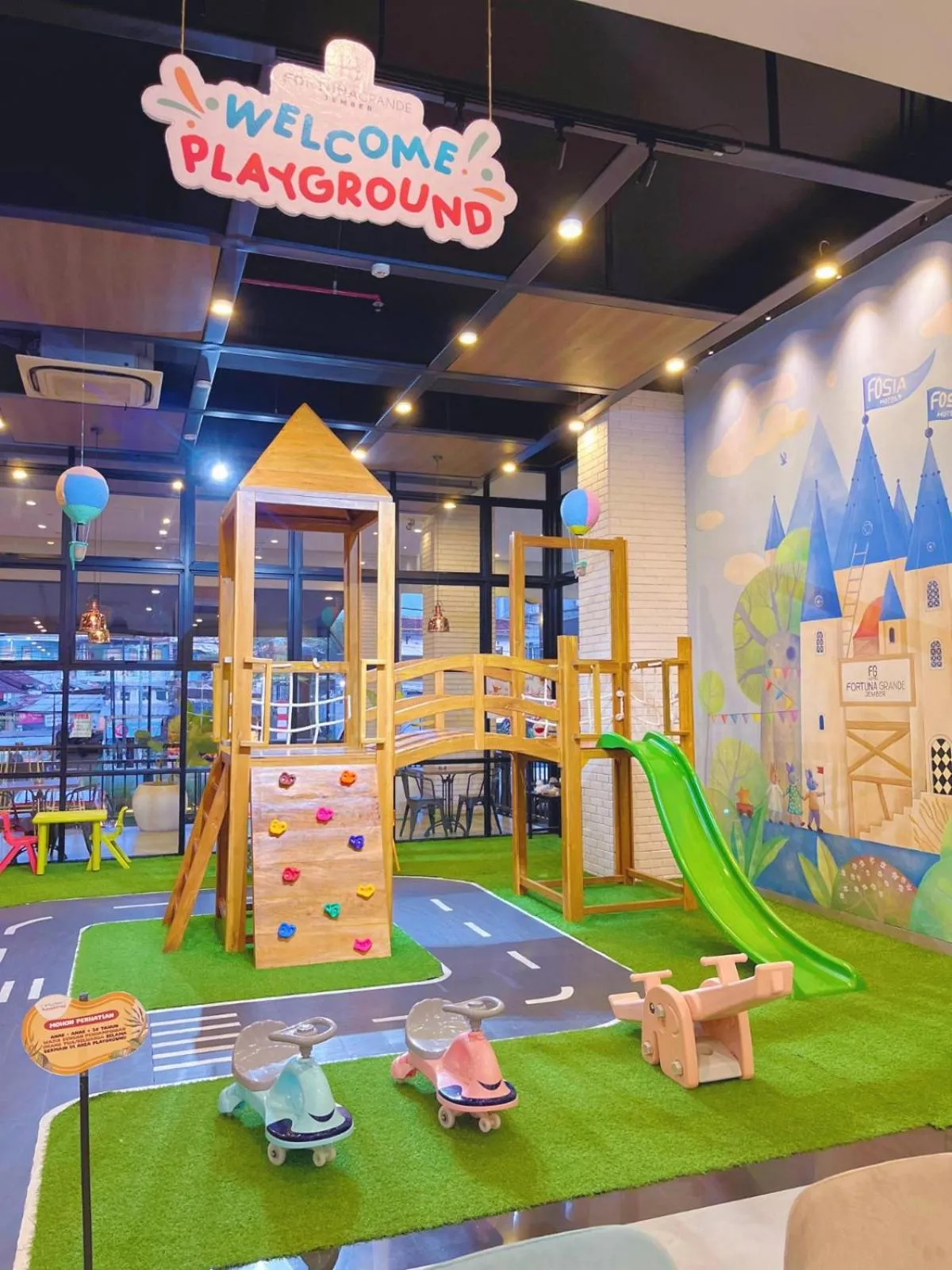 Kids's club in Hotel Fortunagrande Jember By Fosia Hotels
