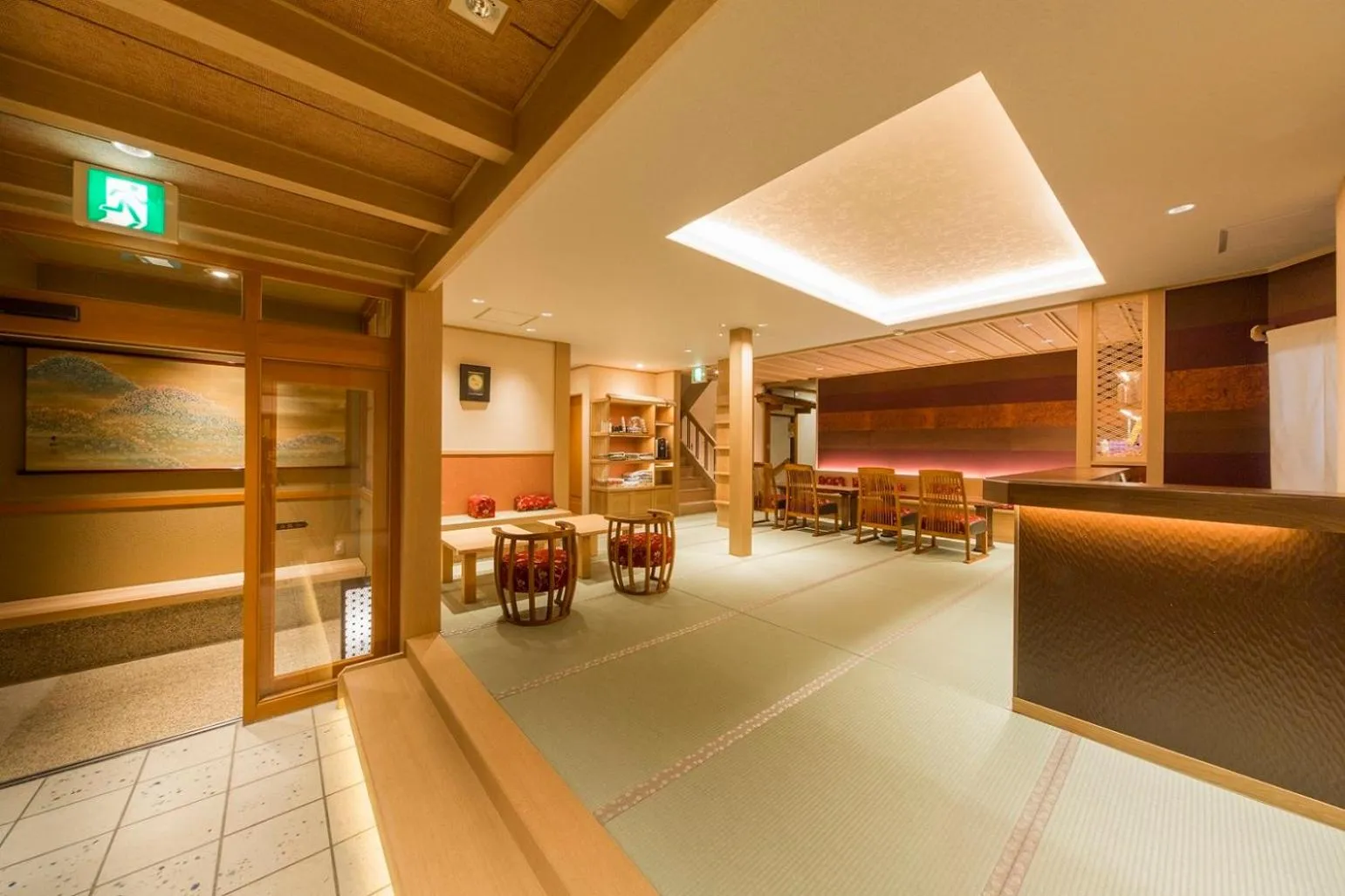 Lobby or reception in Kizukuri no Yado Hashizuya