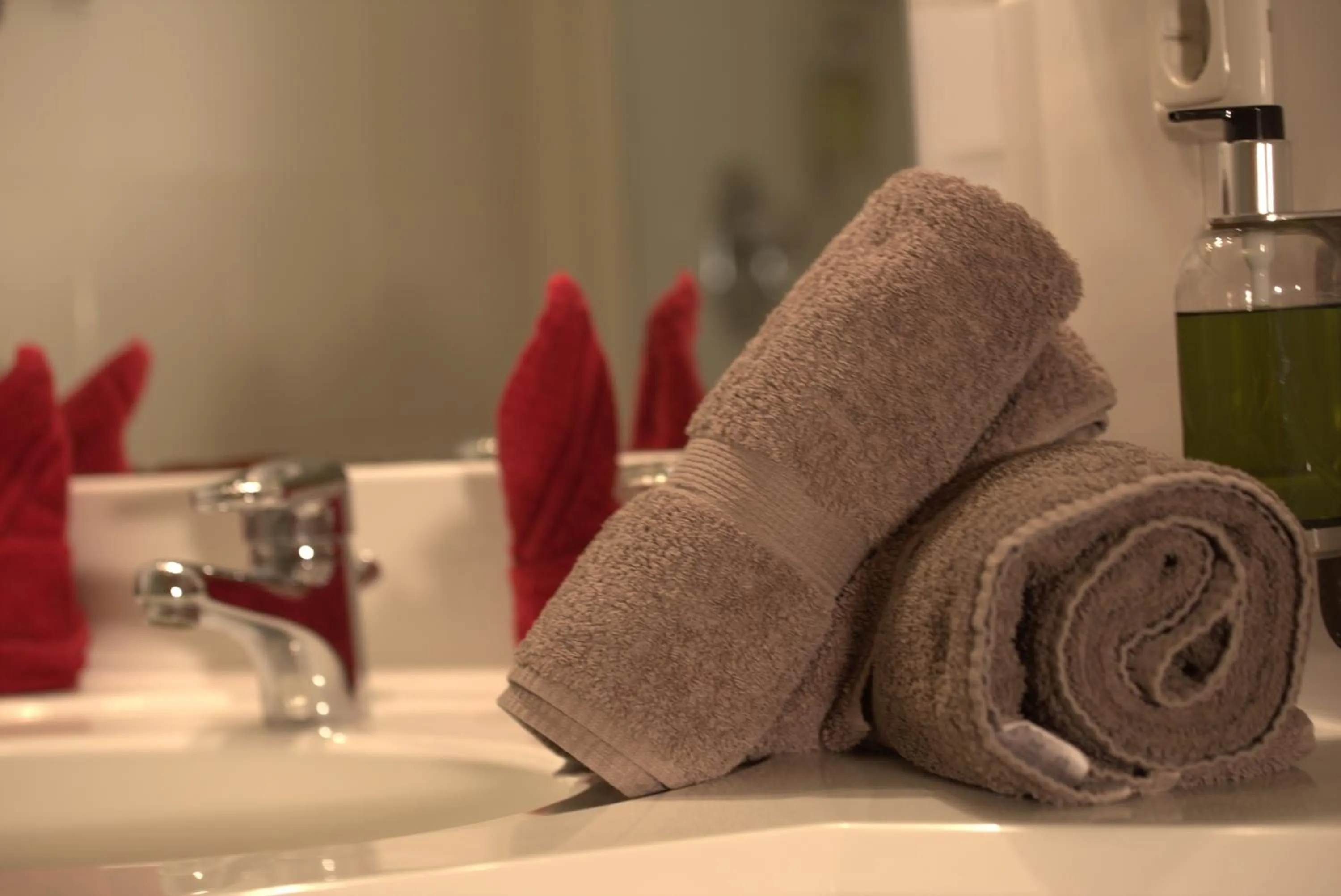 Photo of the whole room in MONS suites wine passion